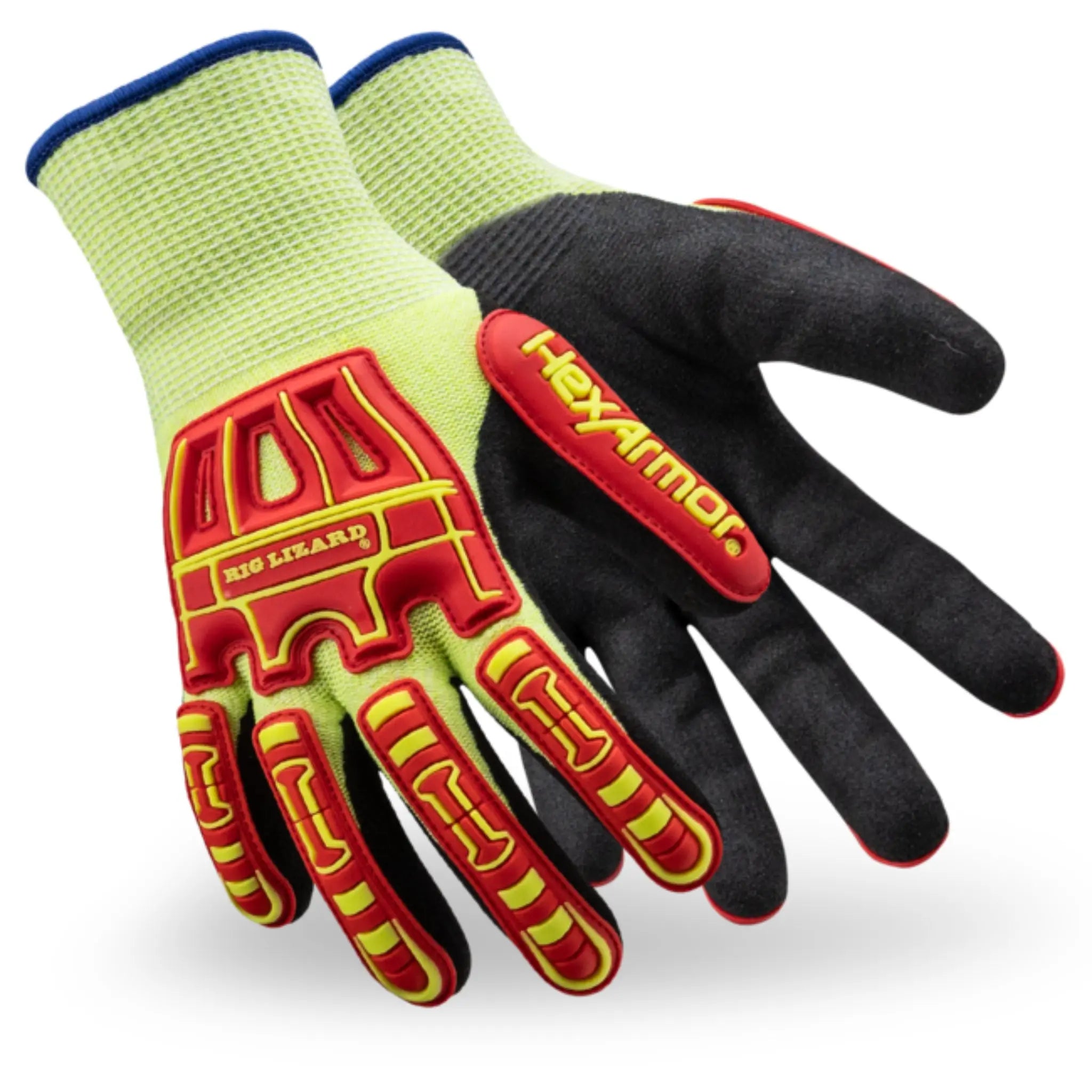 HexArmor Rig Lizard 2091 Thin Lizzie Thermal Gloves, Red, 1 Pair, Main Image