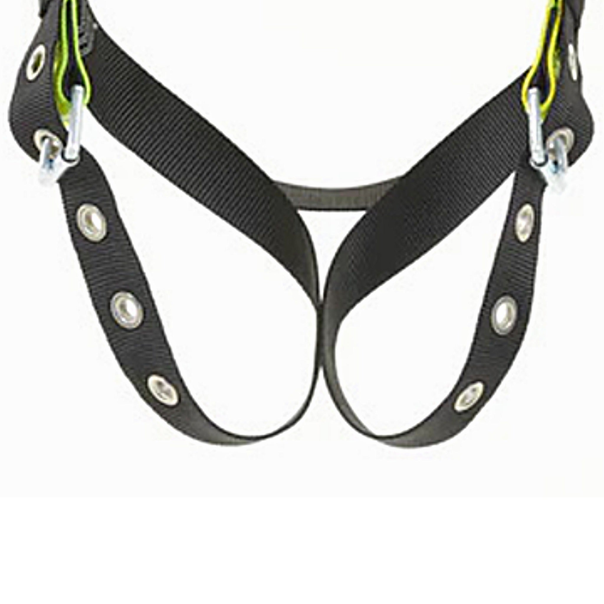 Honeywell Miller H5CS311022 H500 CS1 Steel 1 Pt Harness Wtongue and Chest Mating Buckles Wside D-Rings Wshoulder Pads, 1 Each