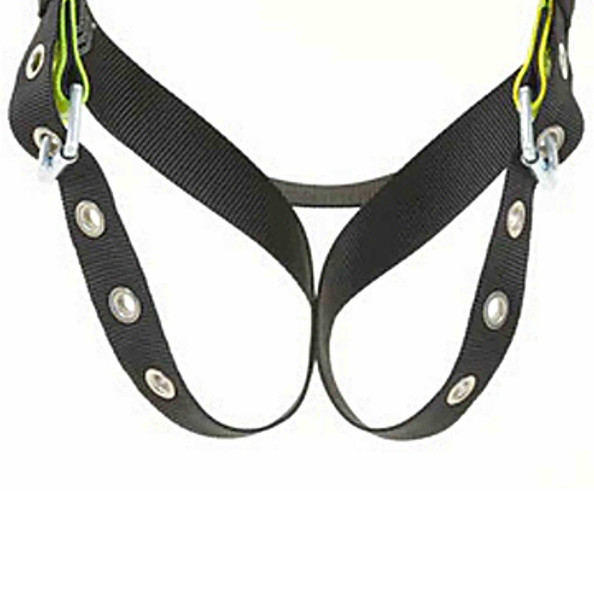 Honeywell Miller H5CS311022 H500 CS1 Steel 1 Pt Harness Wtongue and Chest Mating Buckles Wside D-Rings Wshoulder Pads, 1 Each