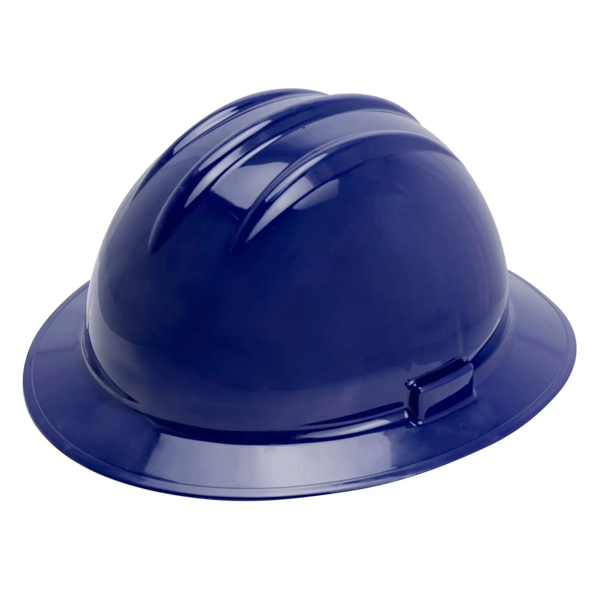 Bullard C35 35NBR 6pt Ratchet Classic Extra Large Full Brim Hard Hat with Accessory Slots Hard Hat, Navy Blue, 1 Each
