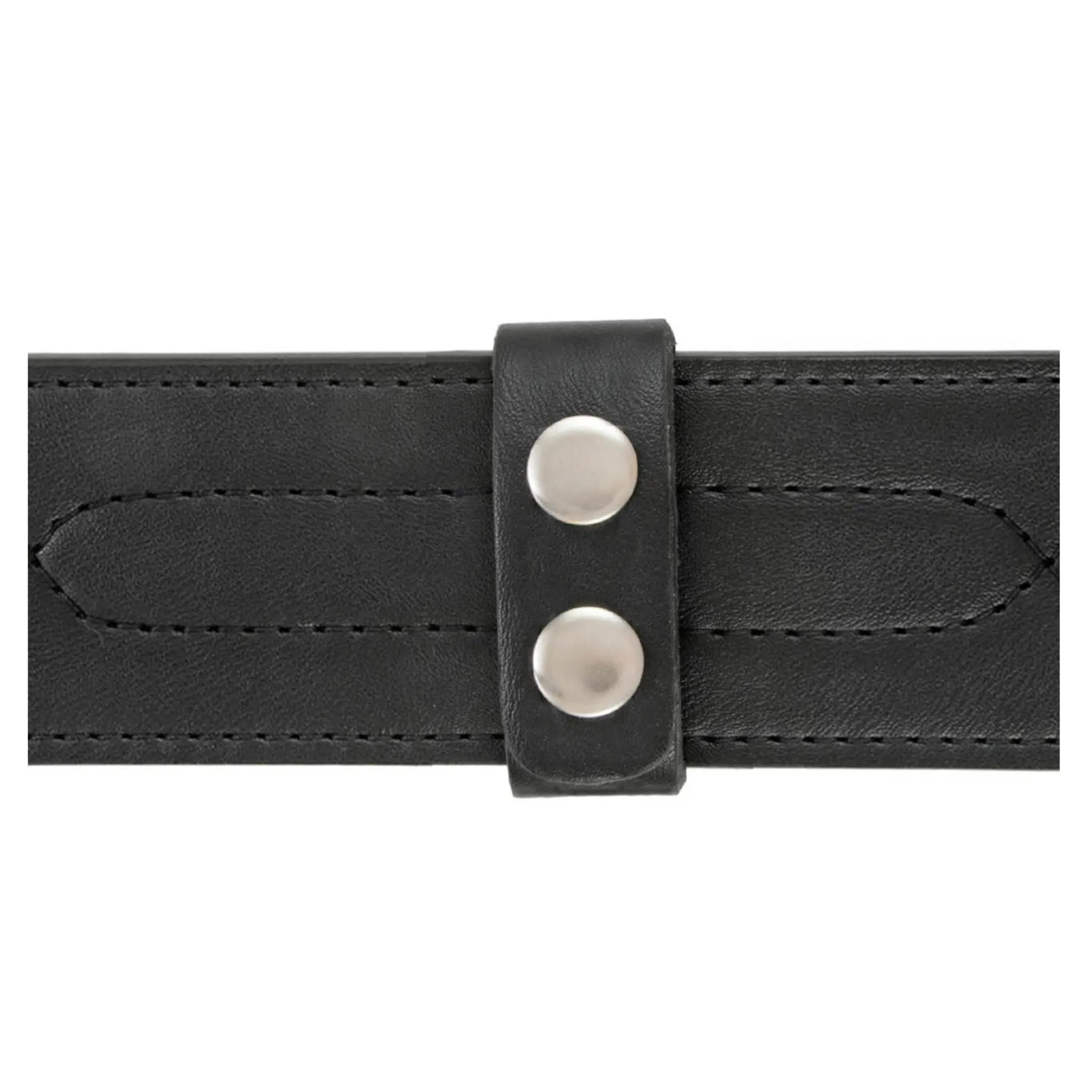 Hero's Pride AIRTEK 1499PN Belt Keepers, 15/16, Fits 2.25" Belt, Black, Standard, Plain, Nickel, Front View