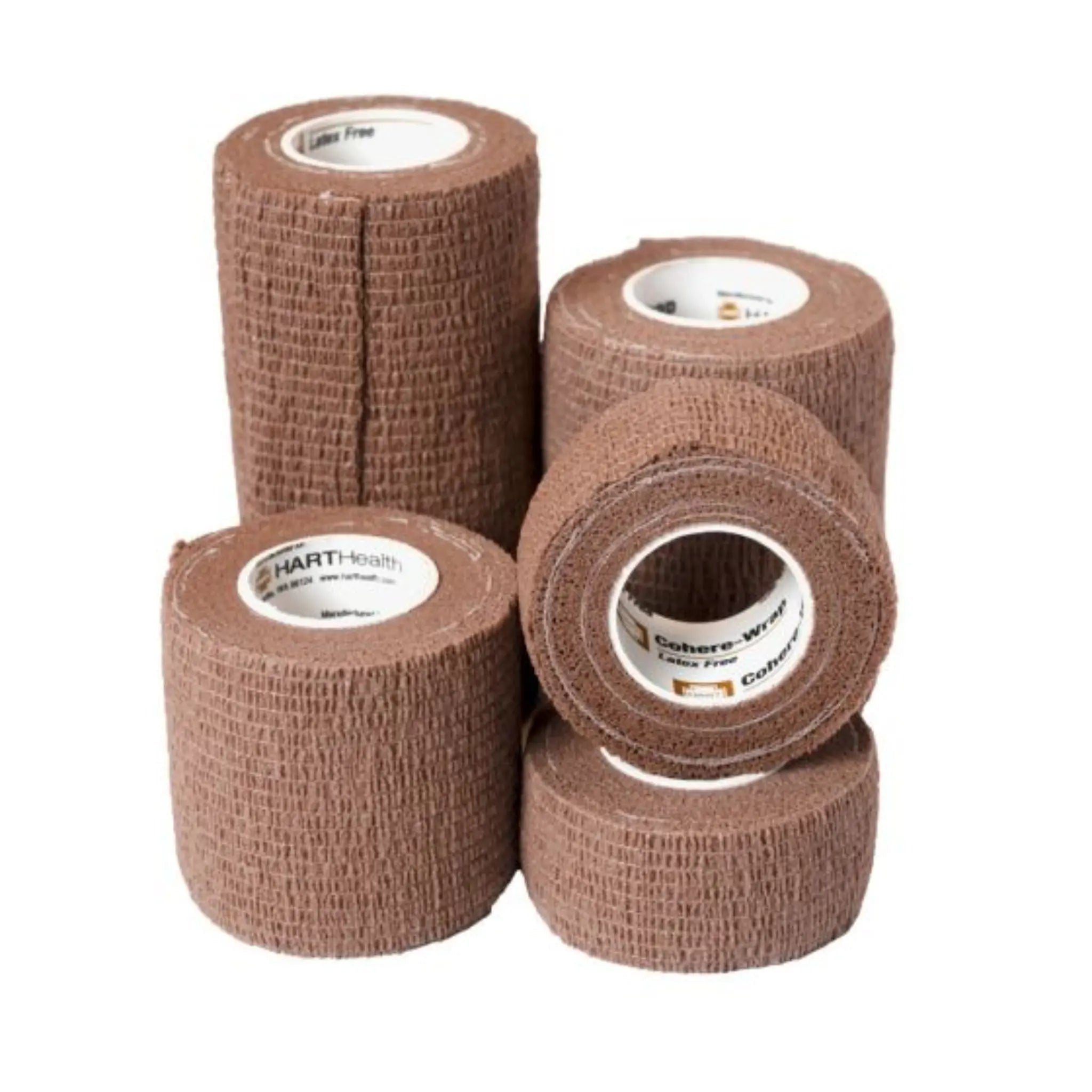 Hart Health 1561 Cohere-Wrap, 2 inch x 5 yards, Tan, Box of 12, Main Image_02
