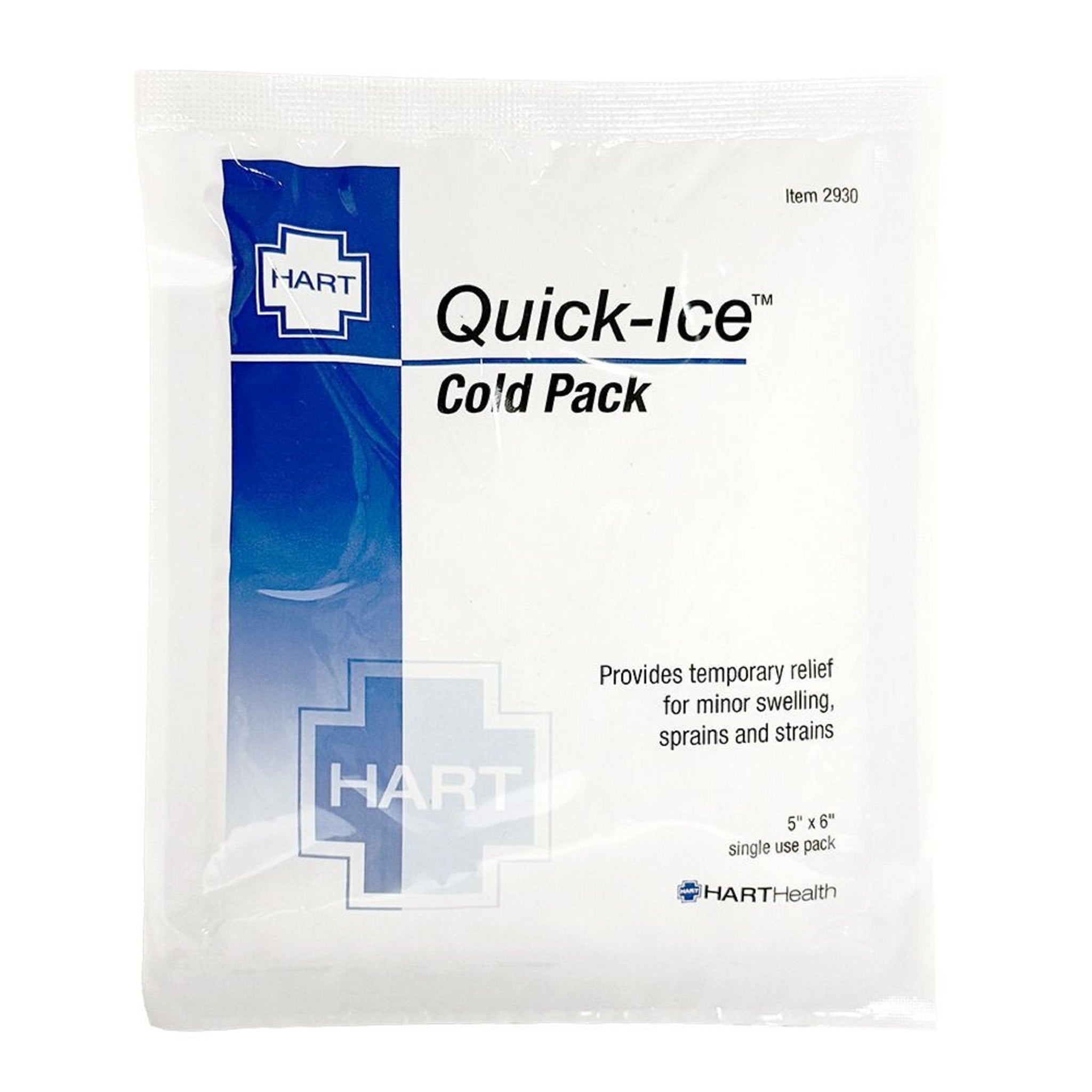 Hart Health 2930 Quick-Ice Cold Pack Kit, 5 Inches x 6 inches, 1 Each