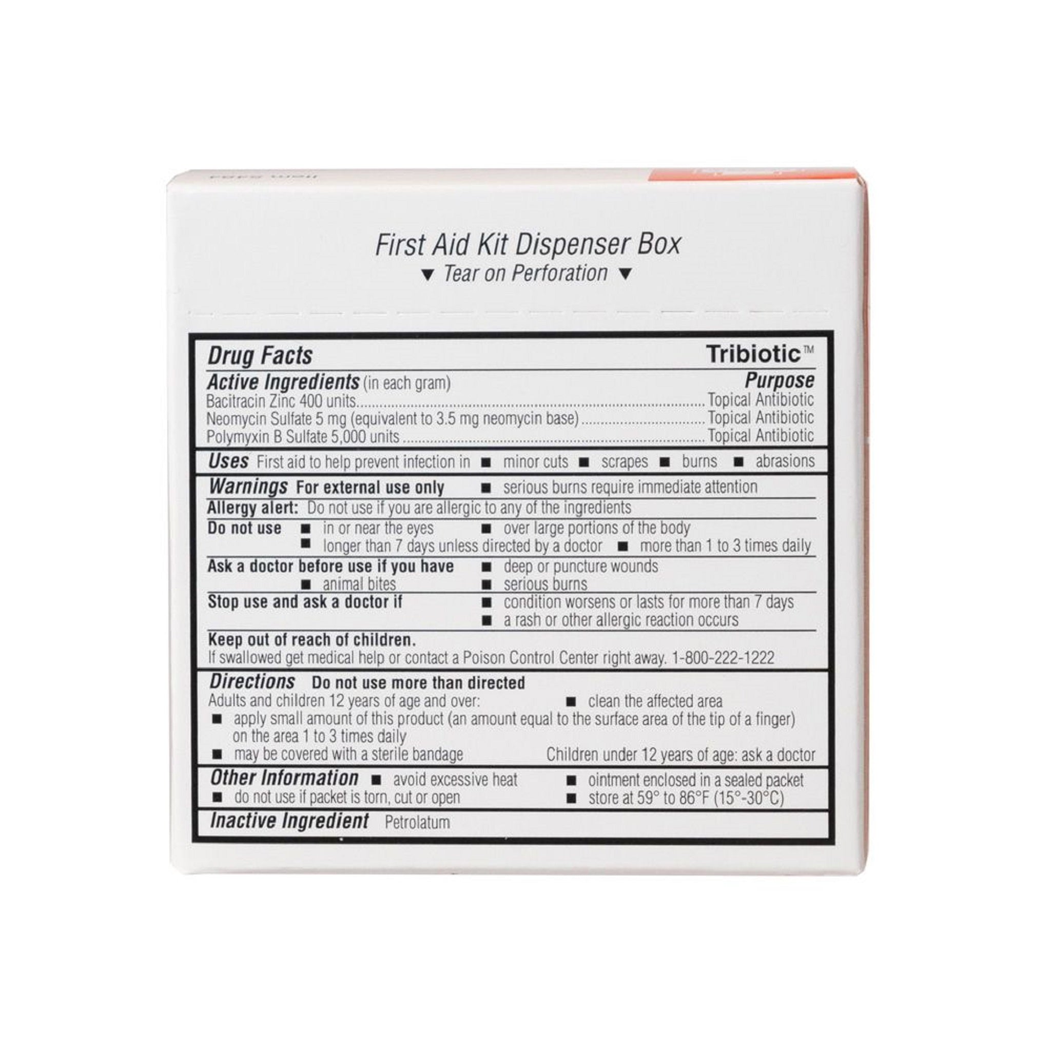 Hart Health 5484 Tribiotic Ointment, Triple Antibiotic Ointment, Box of 25