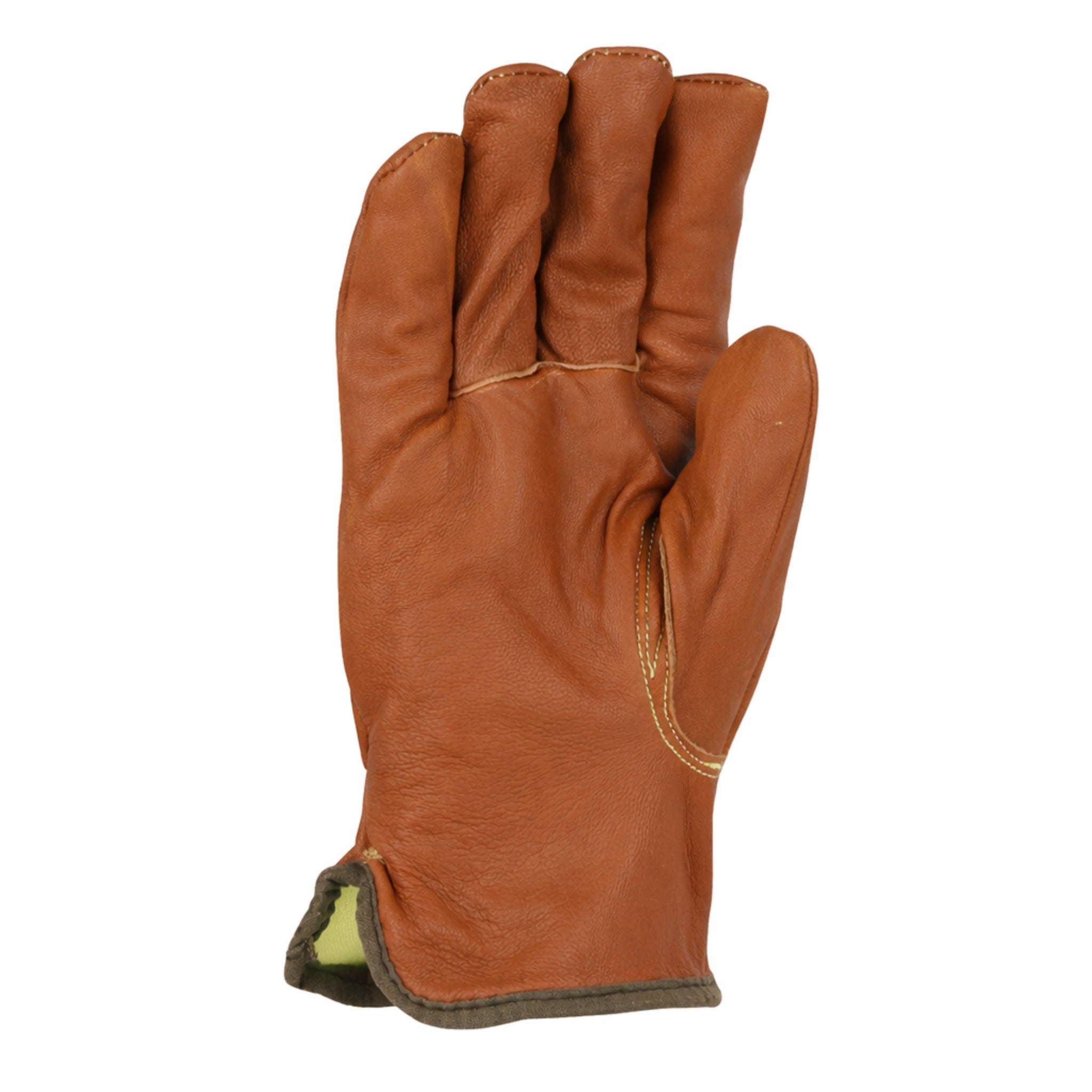 PIP Boss Xtreme KS993KOA AR Top Grain Goatskin Leather Drivers Glove with Oil Armor Finish and Para-Aramid Lining_Front_Image