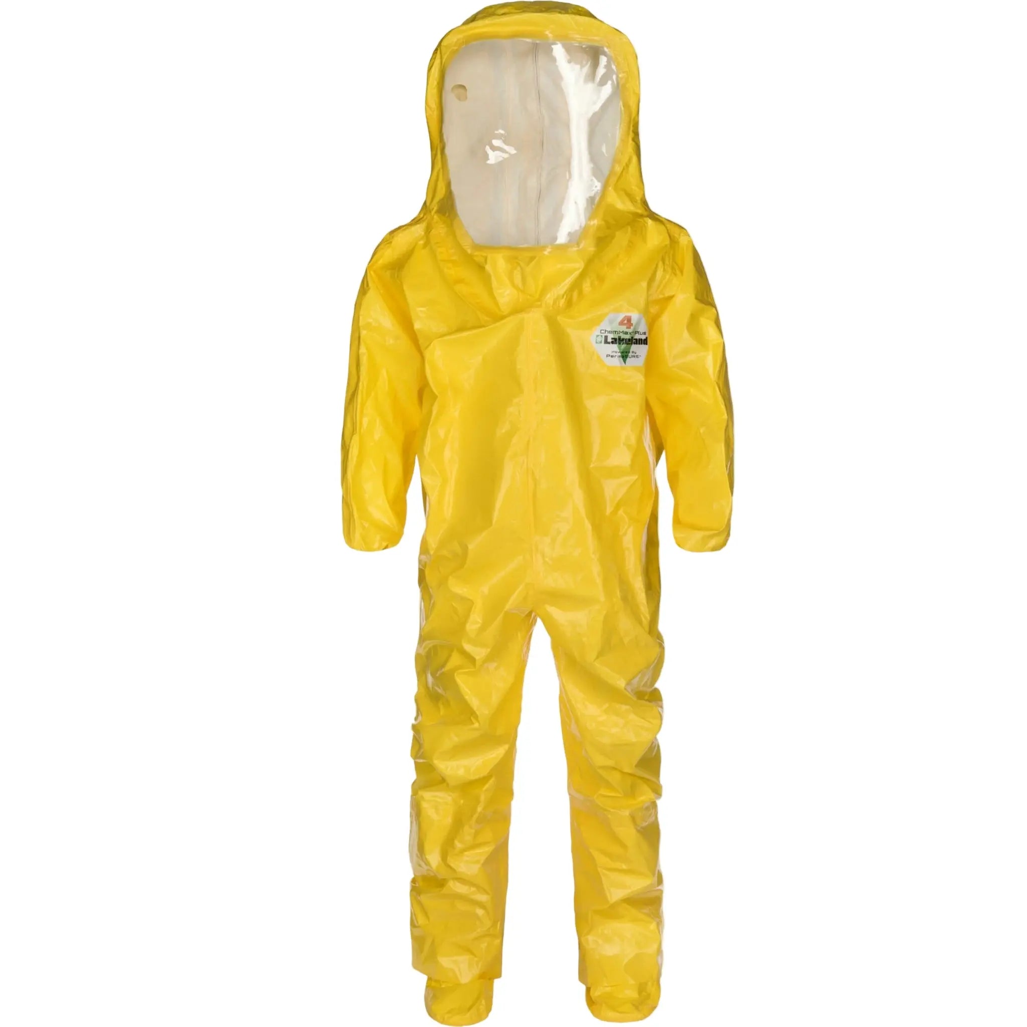 Lakeland ChemMax 4 C4T450Y Encapsulated Suit with 2 Exhaust Ports, Yellow, Main Image