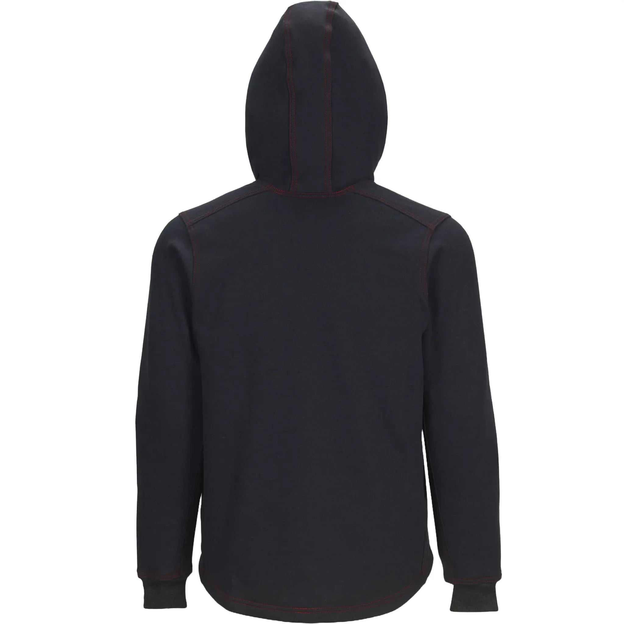 LAKELAND IHDP12ANT01 FR Pull Over Hoodie Jacket, Black, 1 Each