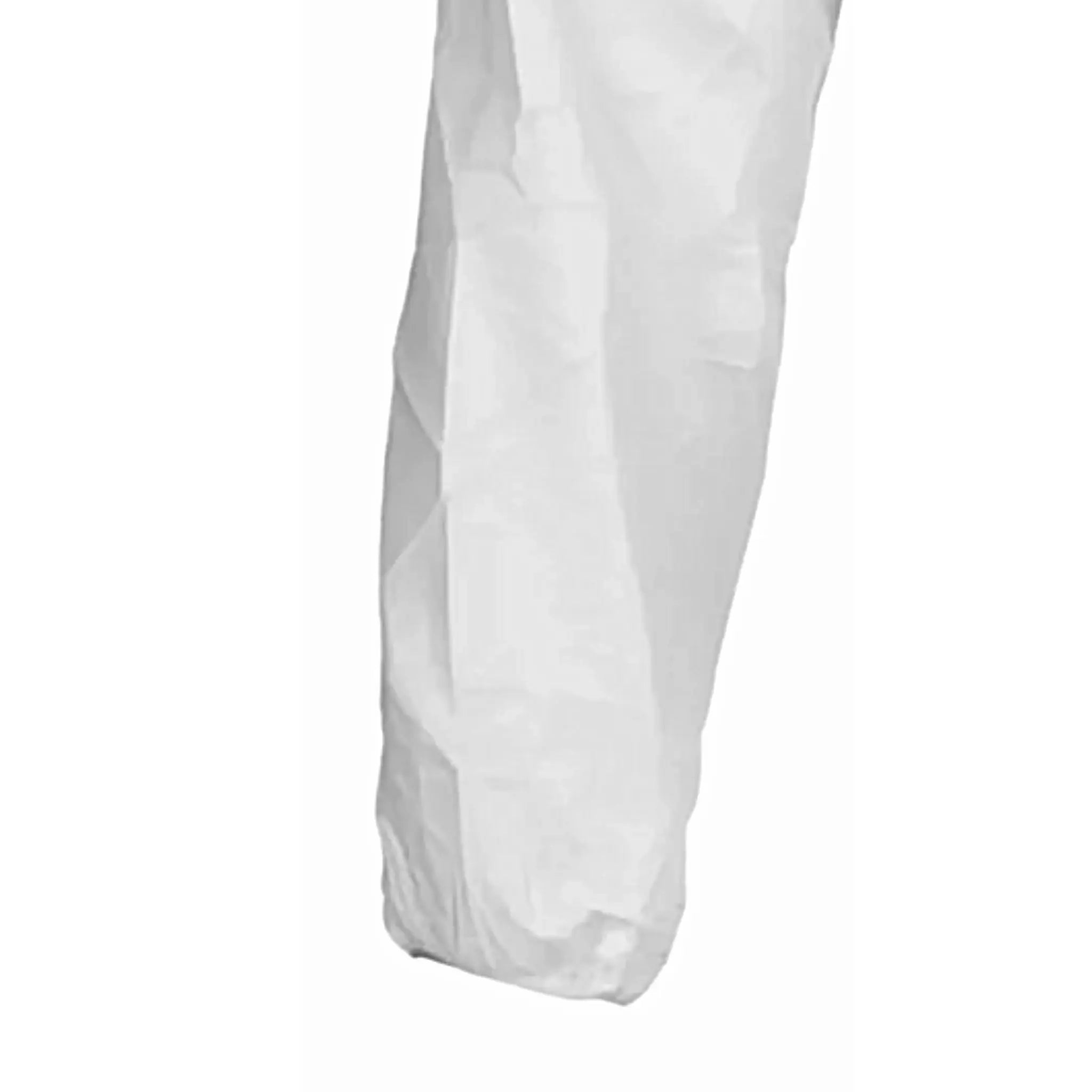 Lakeland MicroMax NS MNSA417 ANSI Pattern Coverall, White, Ankle Close Up