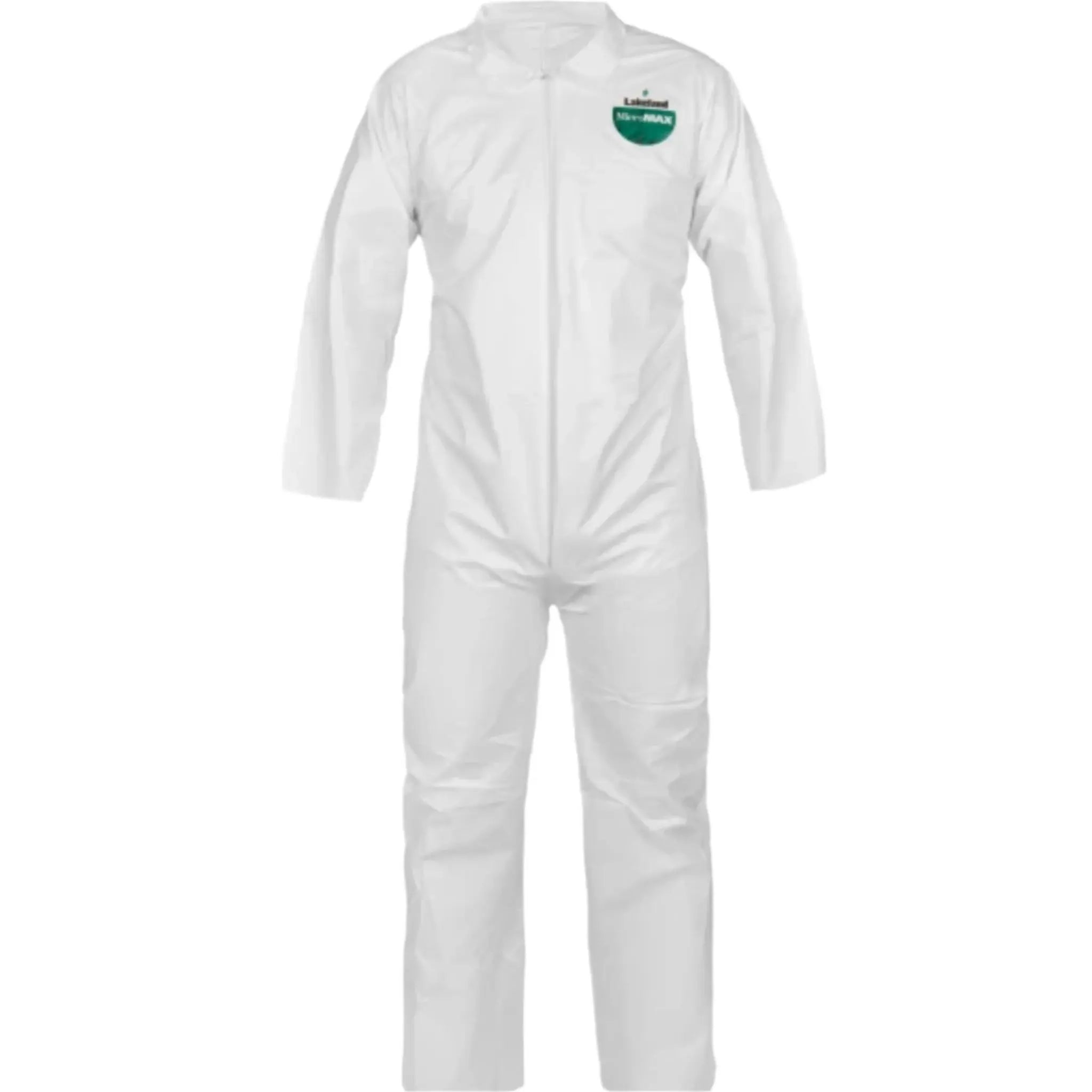 Lakeland MicroMax TG412 Zipper Closure Coverall, White, Main Image