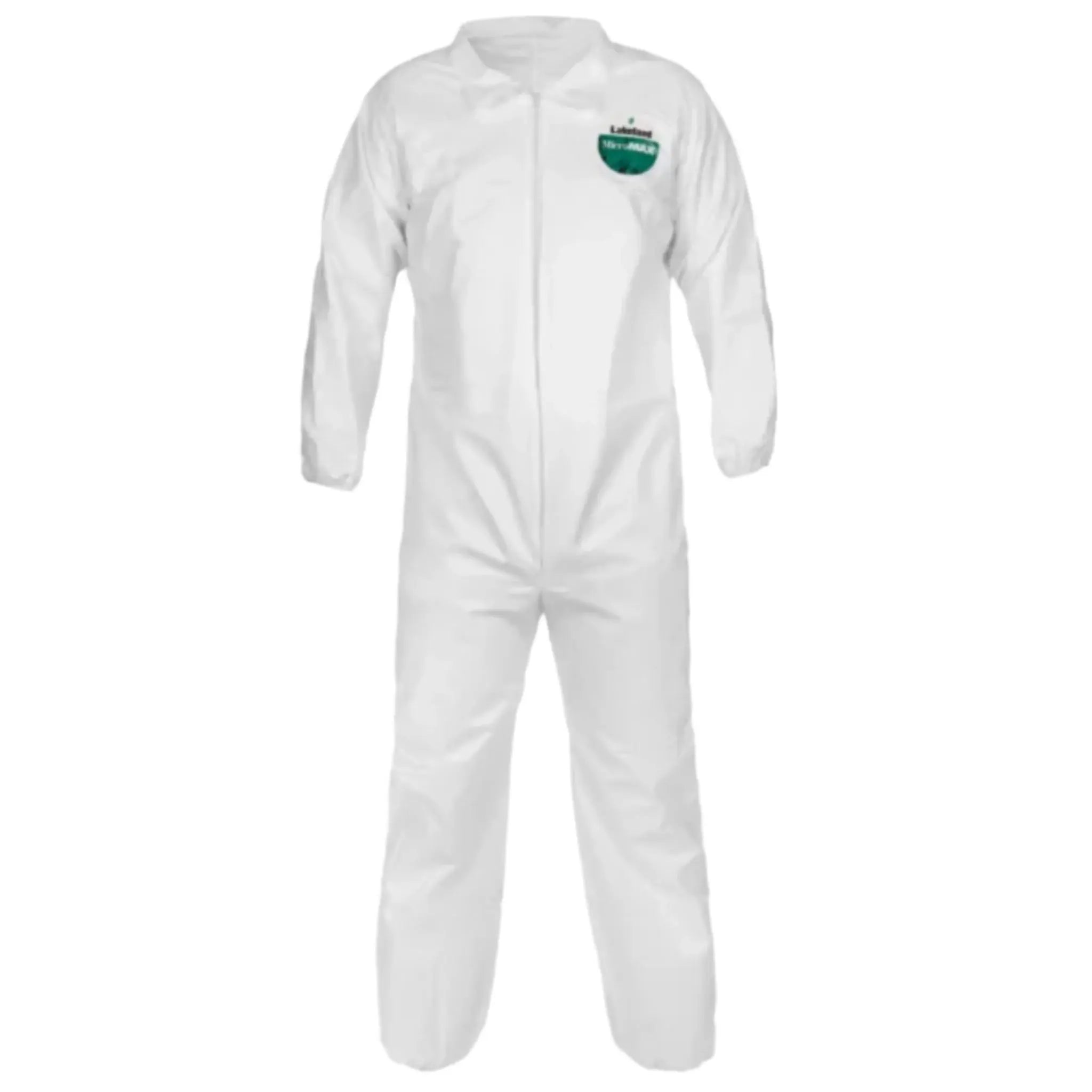 Lakeland MicroMax TG417 Zipper Closure Coverall, White, Main Image