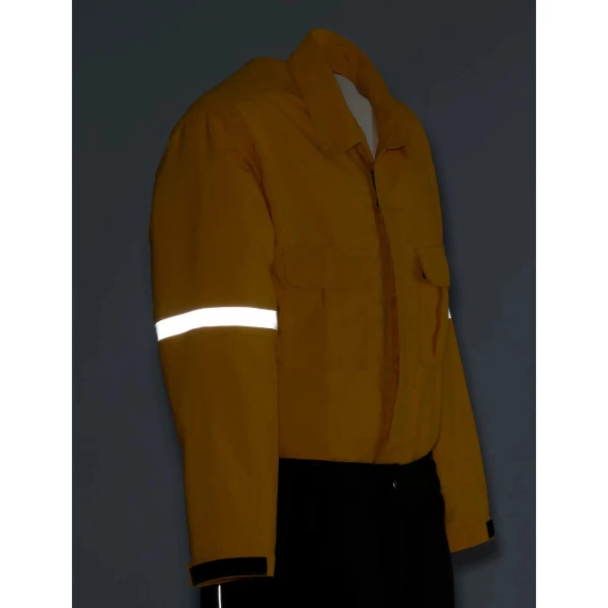 Lakeland WLSHN26 OSX Nomex Wildland Fire Shirt, 1 Each, Reflective Tape