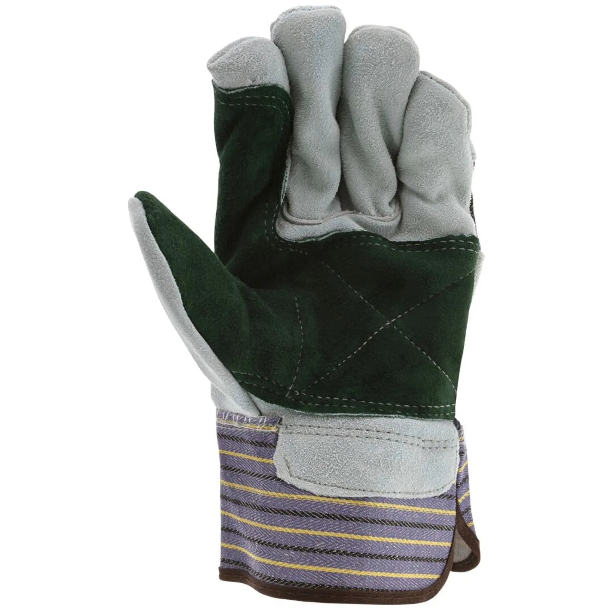 MCR Safety 1411A Leather Palm Work Gloves, Palm View