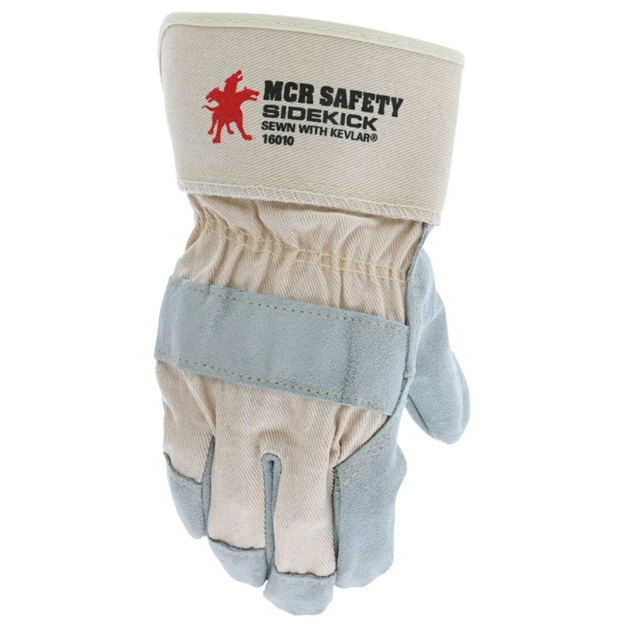 MCR Safety Sidekick Series 16010 Work Gloves, Dorsal View