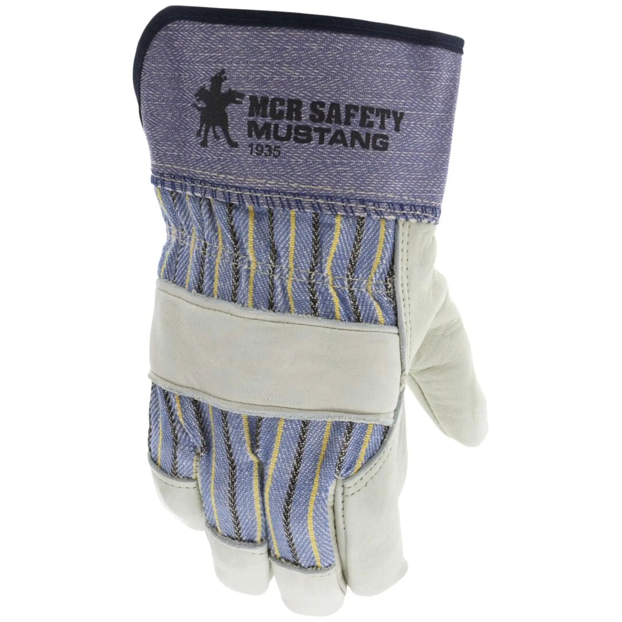 MCR Safety Mustang Series 1935 Work Gloves, Dorsal View
