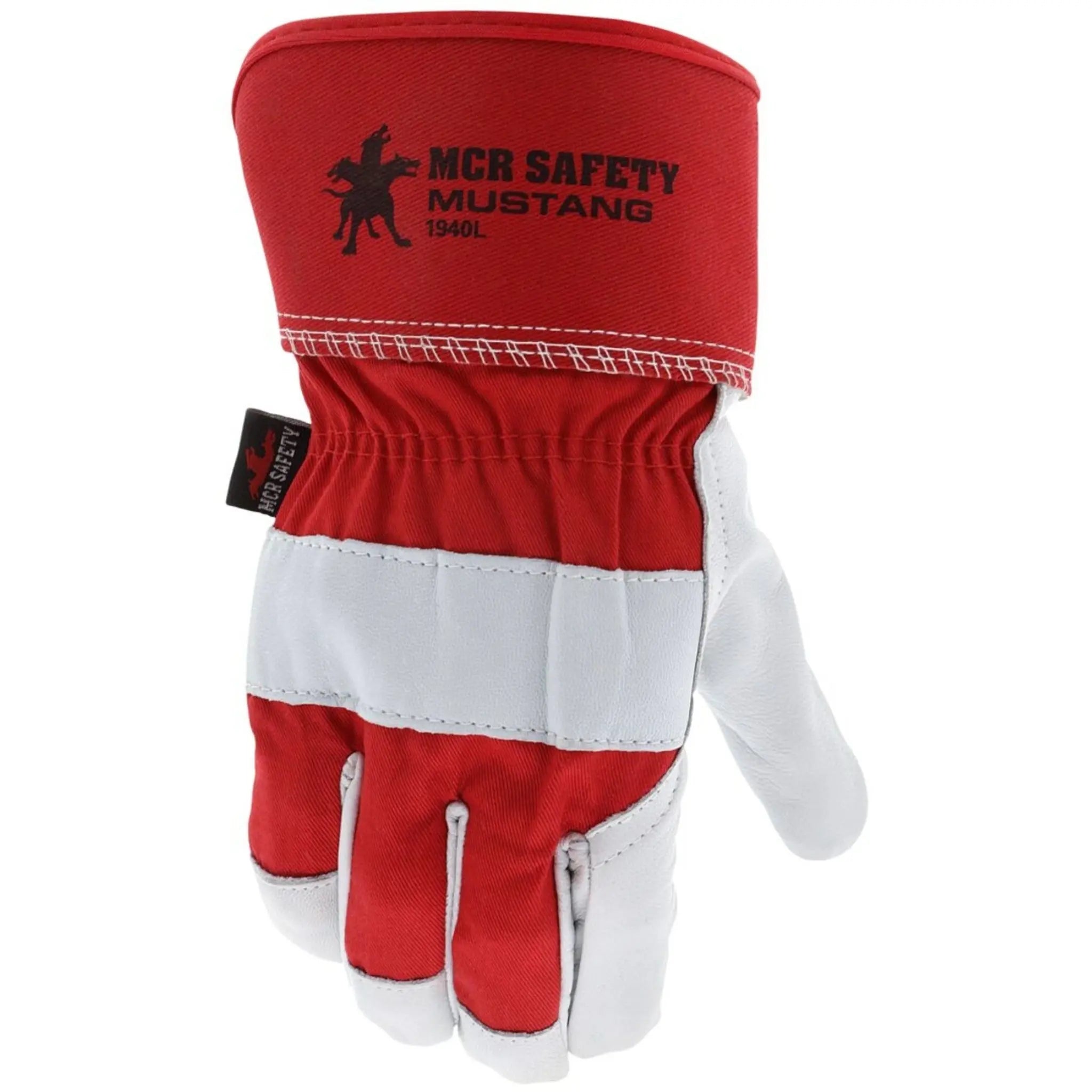 MCR Safety Gloves For Glory 1940 Work Gloves, Dorsal