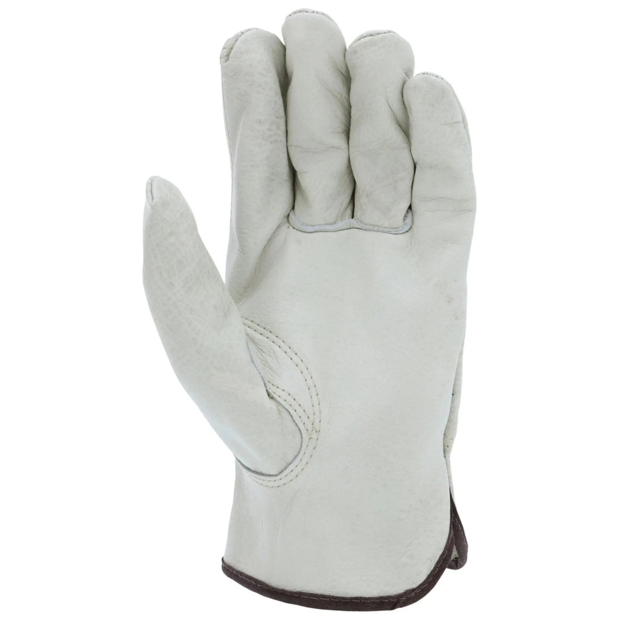MCR Safety 3215 Leather Drivers Work Gloves, Palm View