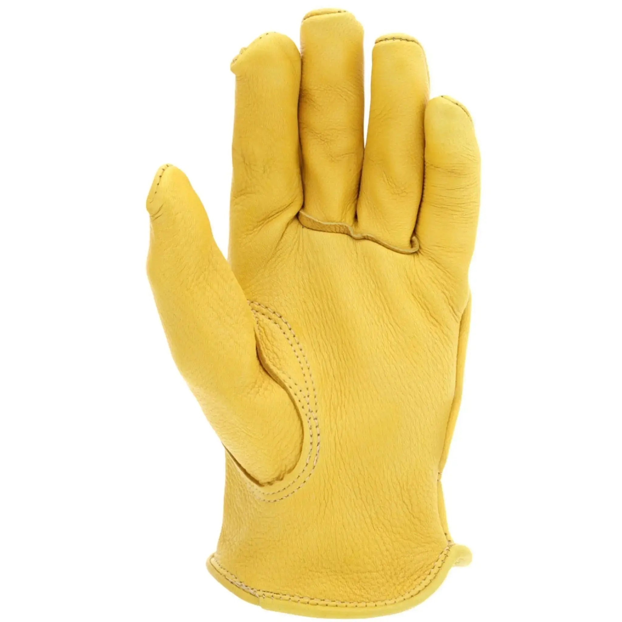 MCR Safety 3500 Leather Drivers Work Gloves, Palm View