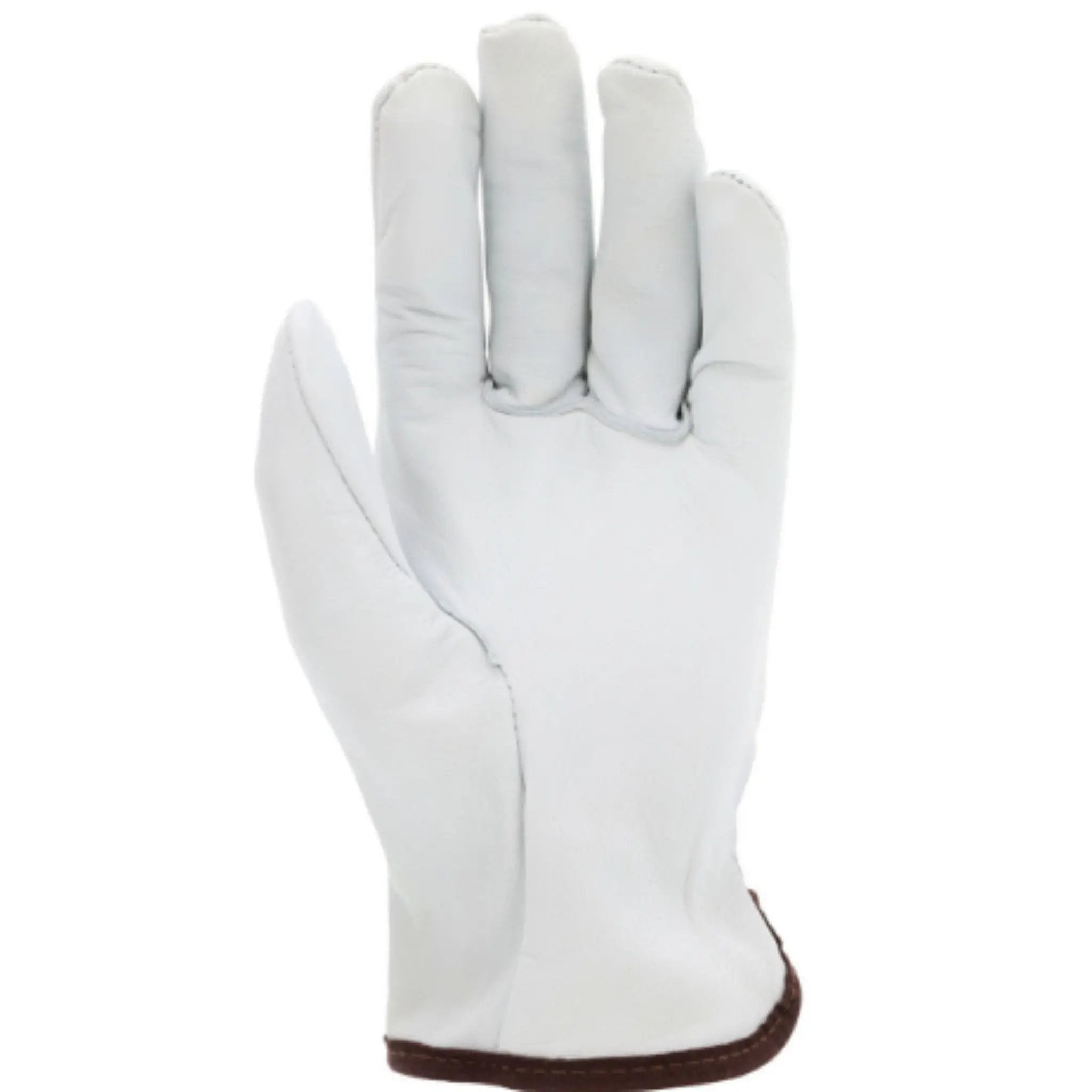 MCR Safety 3601 Leather Drivers Work Gloves, Palm View