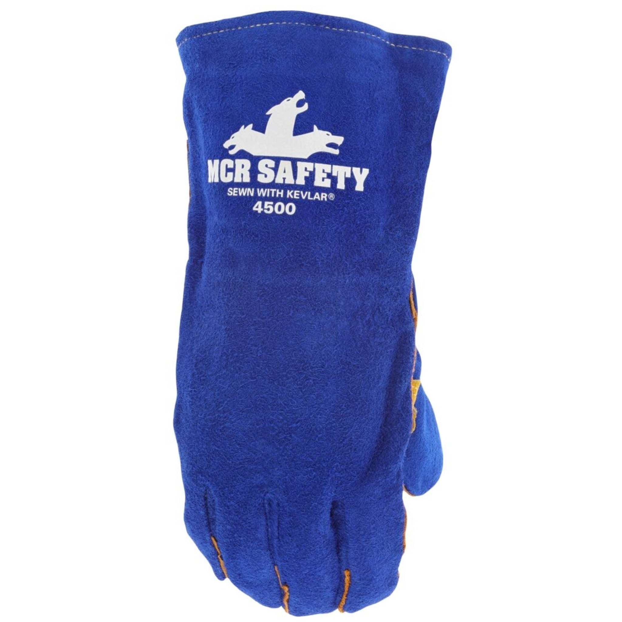 MCR Safety Welding 4500 Gloves, Dorsal View