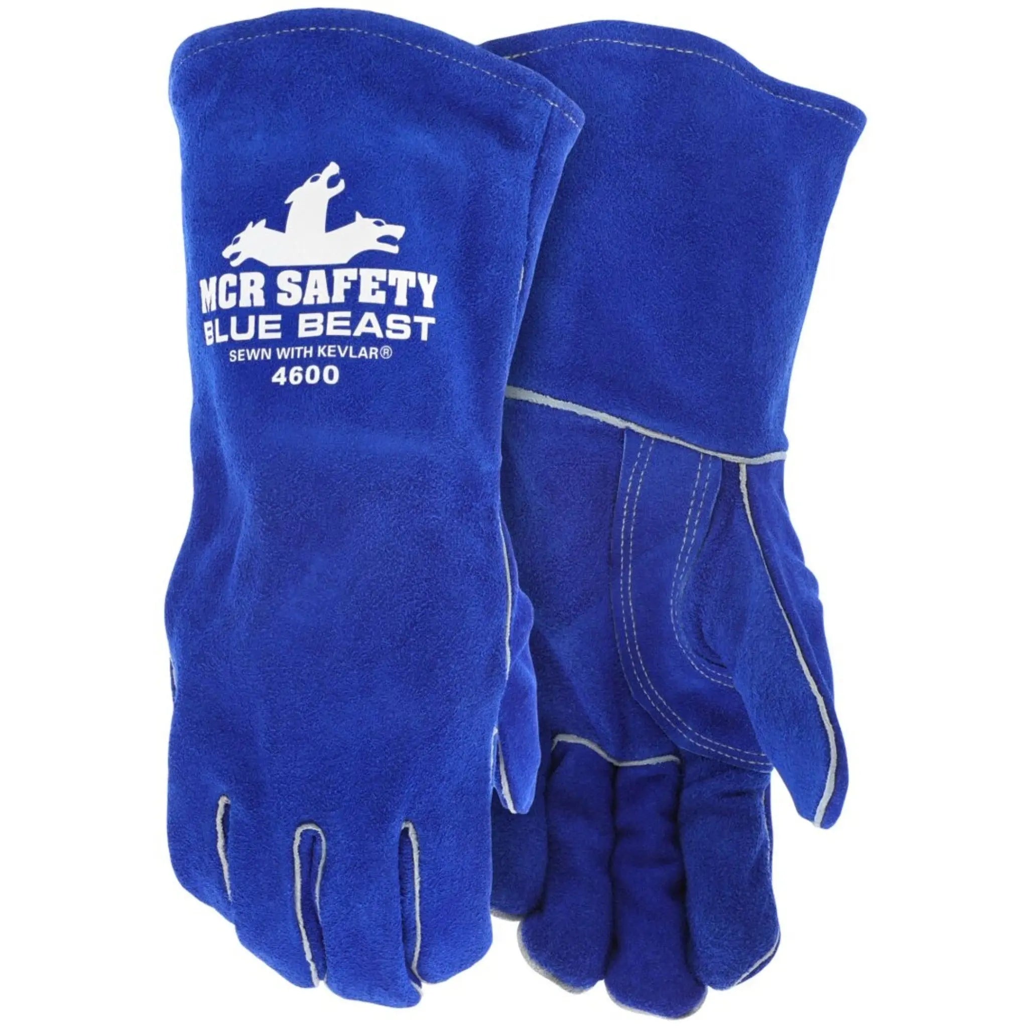 MCR Safety Blue Beast 4600 Welding Work Gloves, Main Image