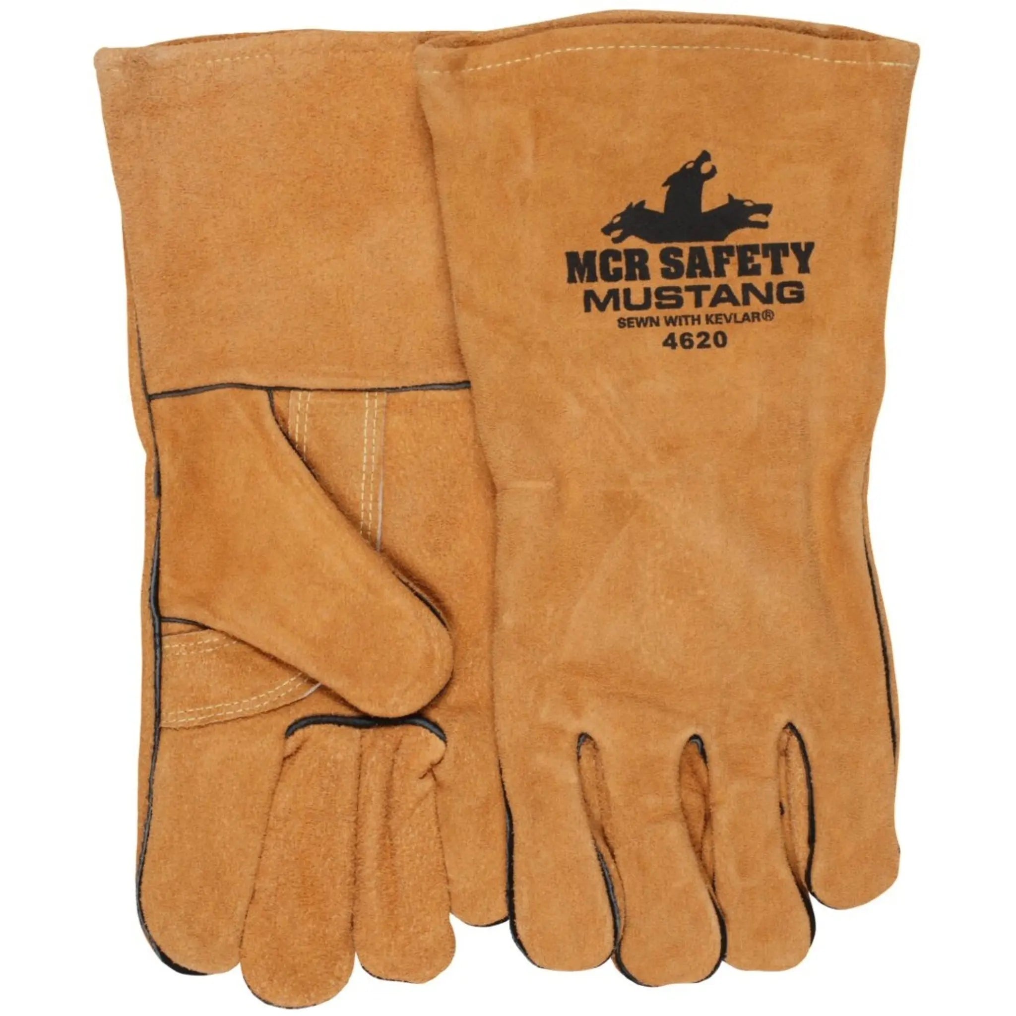 MCR Safety Mustang® 4620 Leather Welding Work Gloves, Pair