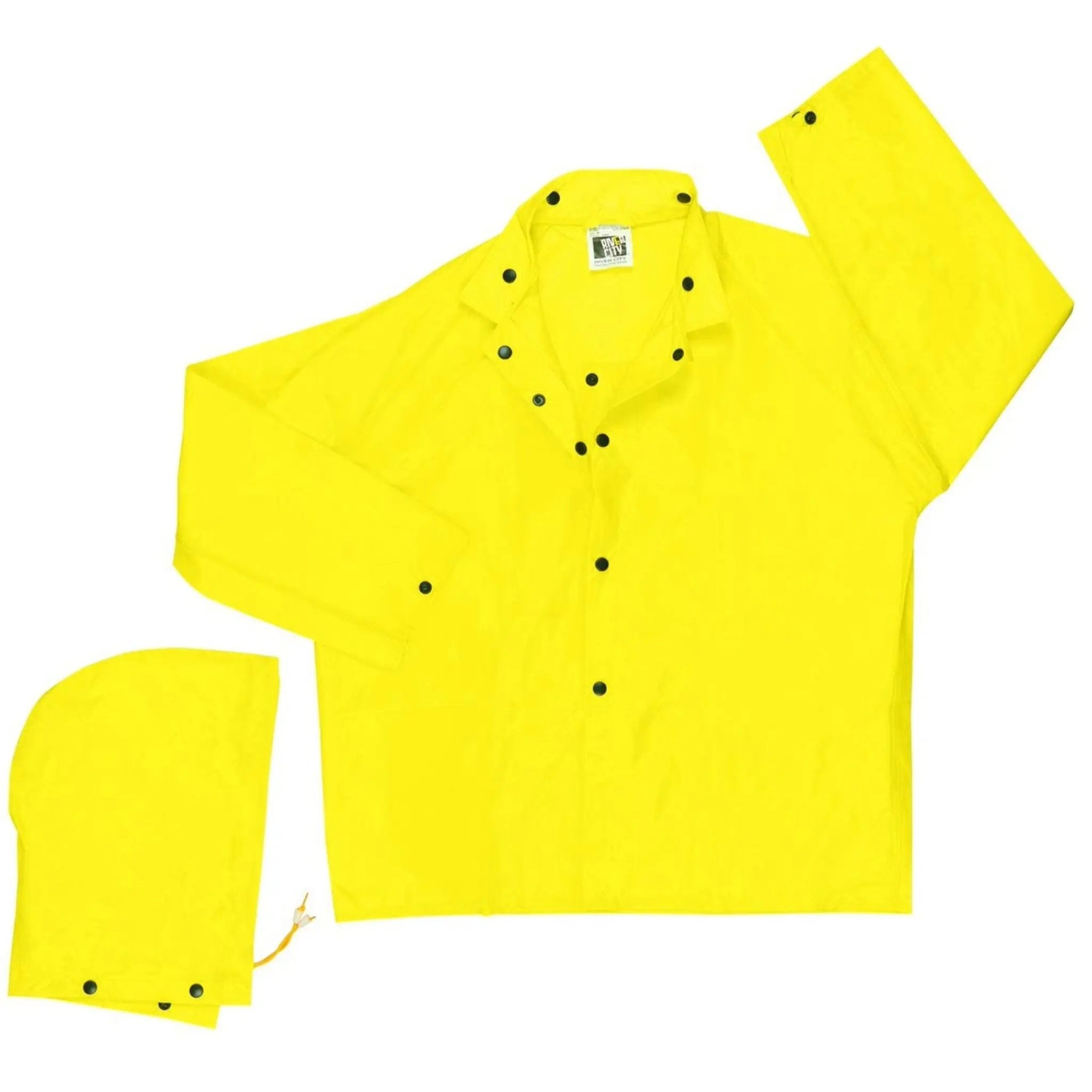 MCR Safety Navigator Series 550J Waterproof Rain Jacket, Front View