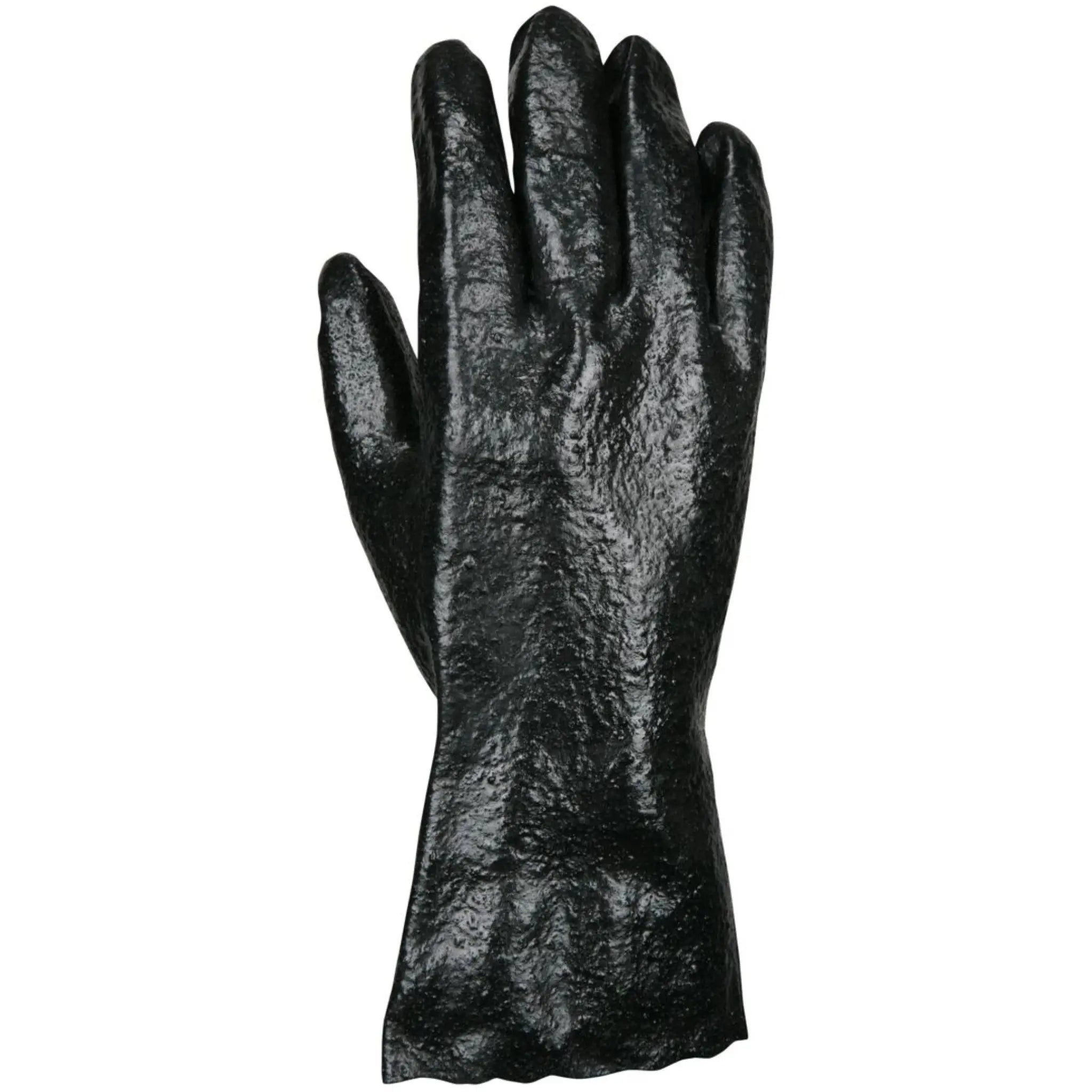 MCR Safety 6212R PVC Coated Work Gloves, Dorsal View
