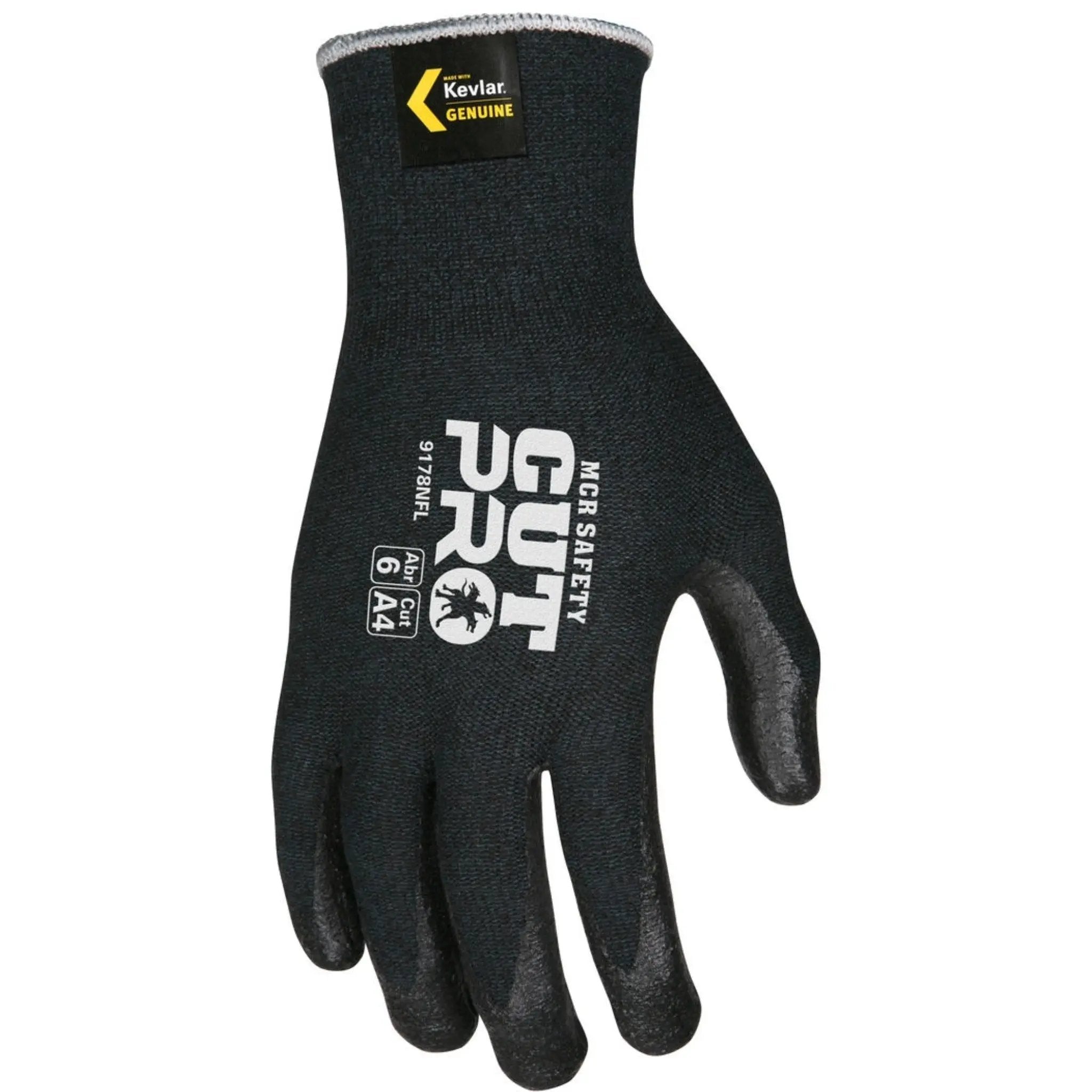 MCR Safety Cut Pro 9178NF Work Gloves, Dorsal View