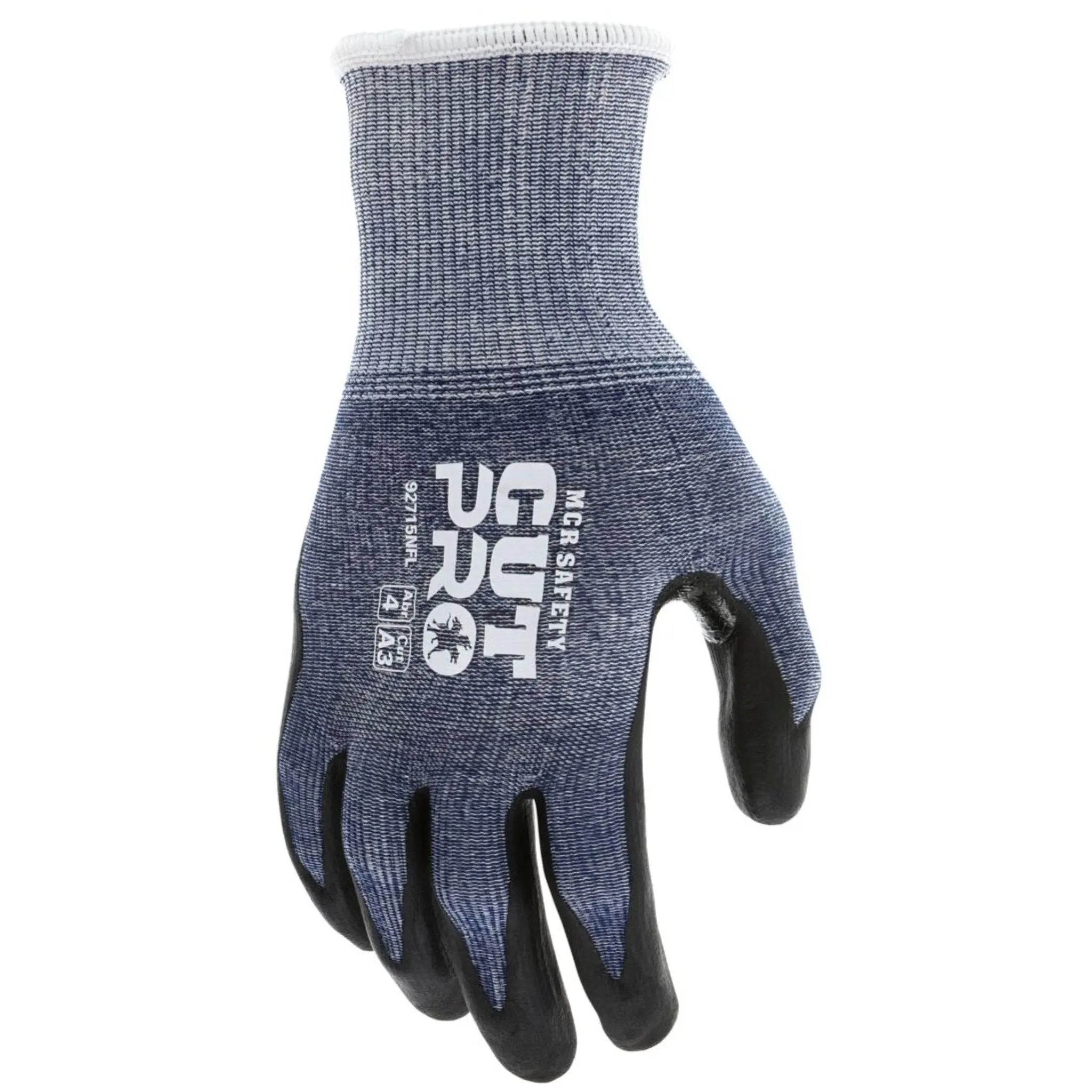 MCR Safety Cut Pro 92715NF Work Gloves, Dorsal