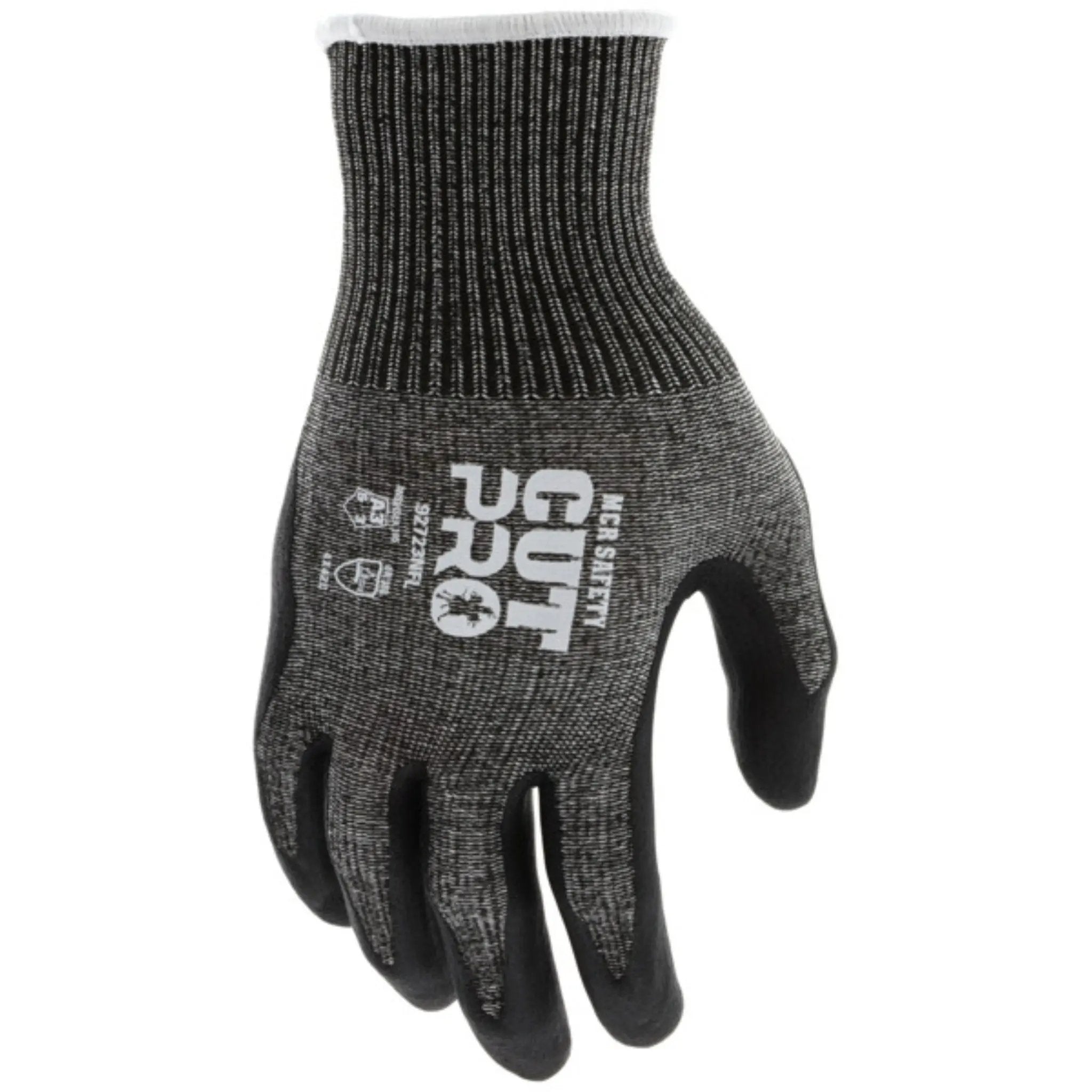 MCR Safety Cut Pro 92723NF Work Gloves, Dorsal View