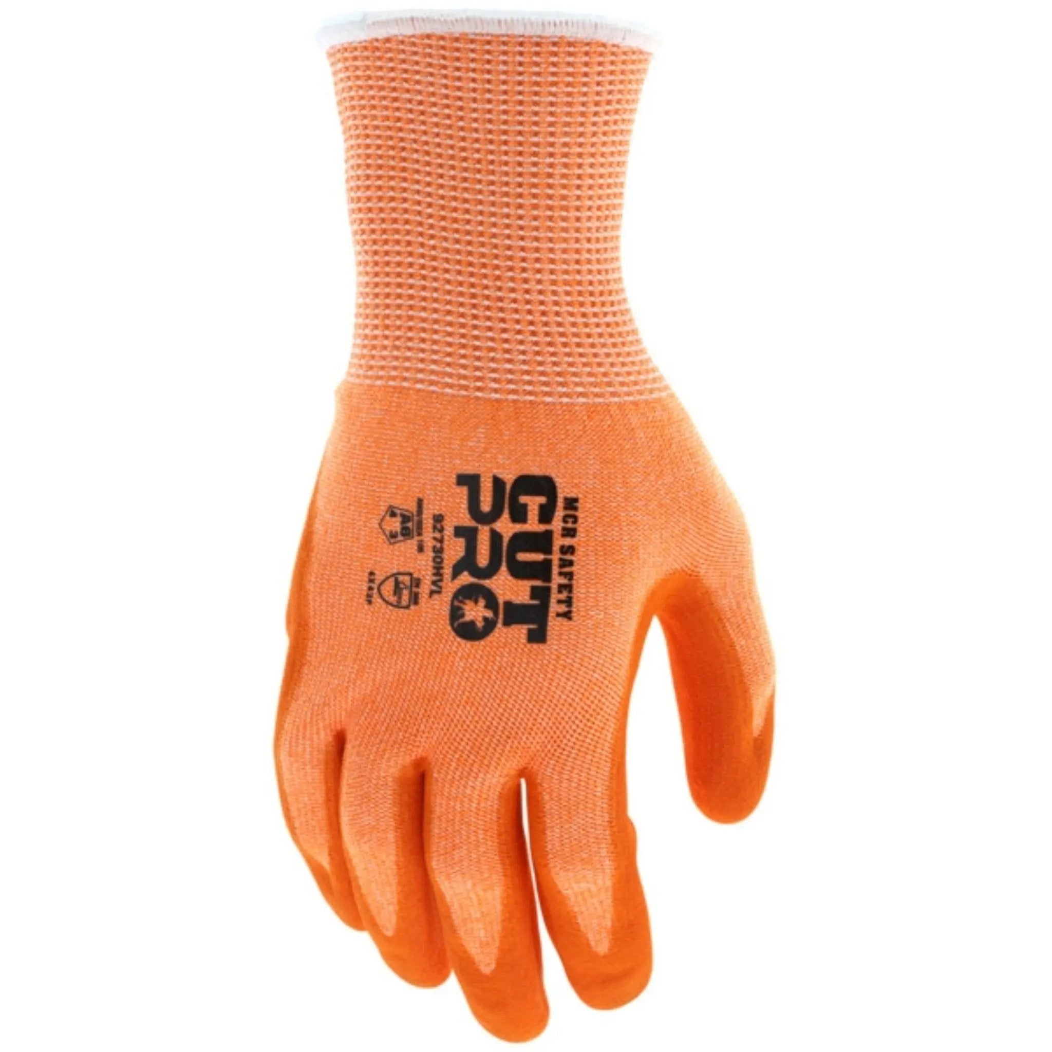 MCR Safety Cut Pro 92730HV Work Gloves, Dorsal View