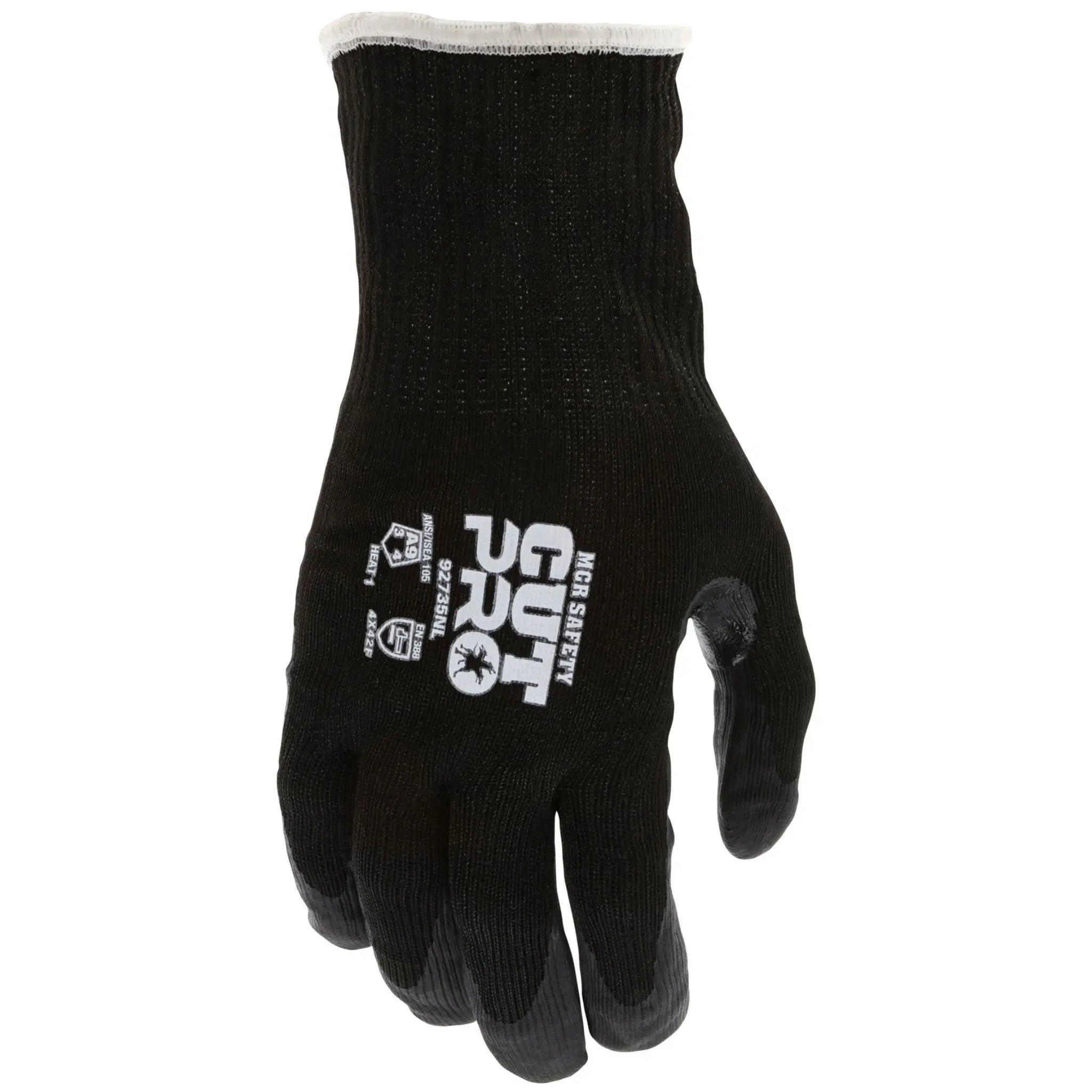 MCR Safety Cut Pro 92735N Work Gloves, Dorsal View