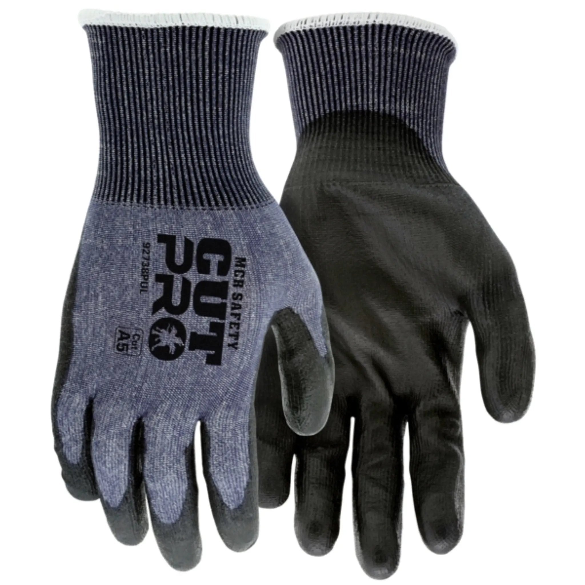 MCR Safety Cut Pro 92738PU Work Gloves, Main Image