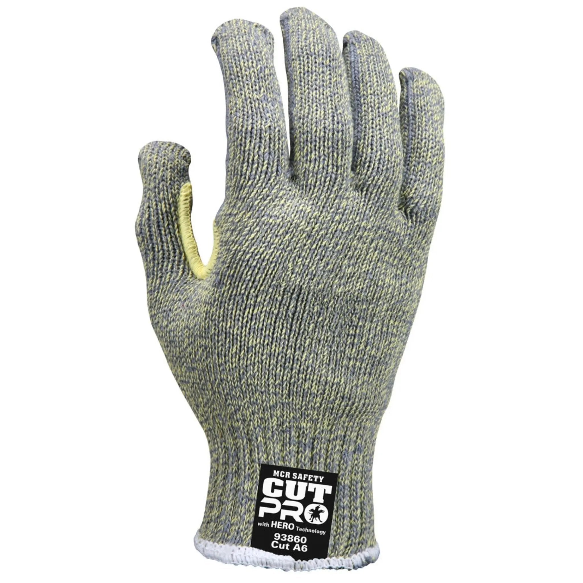 MCR Safety CutPro with Hero Technology 93860 Work Gloves, Dorsal View