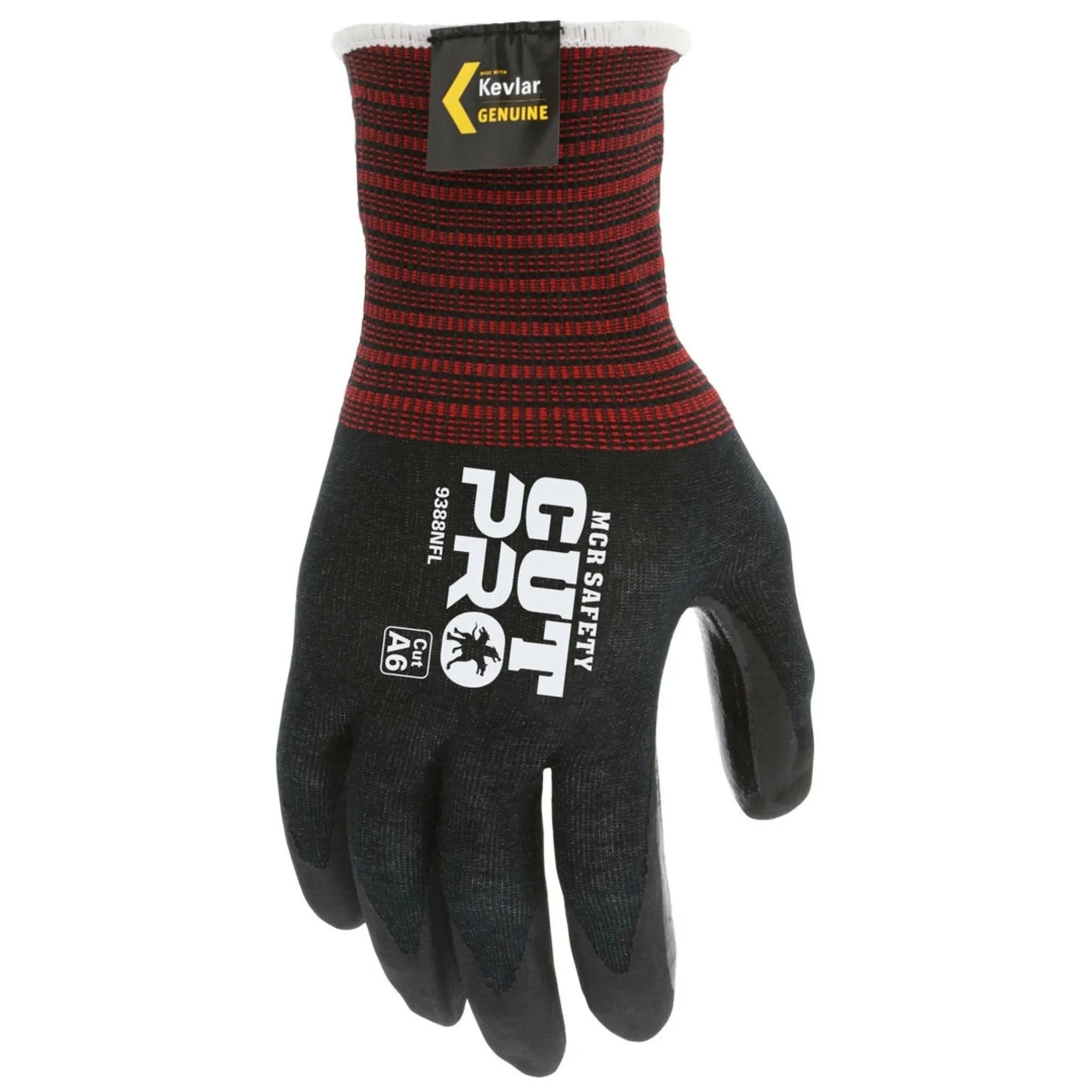 MCR Safety CutPro 9388NF Work Gloves, Dorsal View