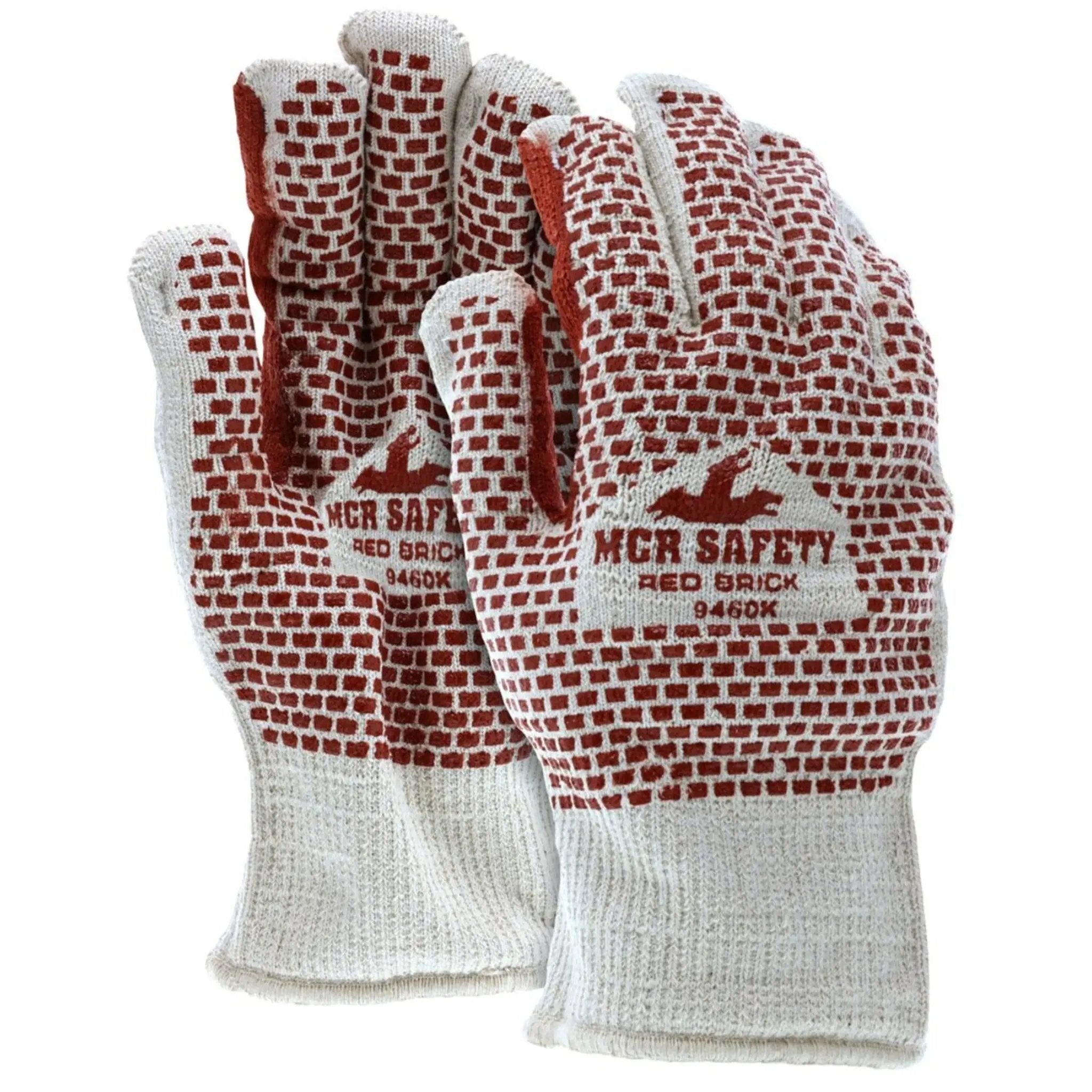 MCR Safety Red Brick 9460K Work Gloves, Main Image