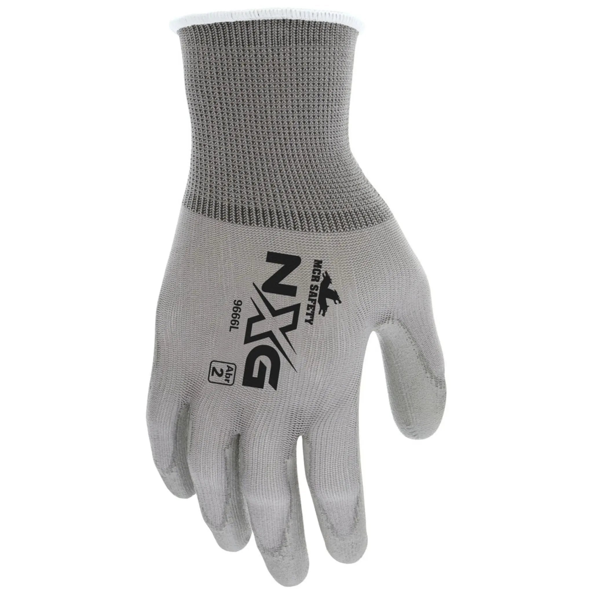MCR Safety NXG 9666 Work Gloves, Dorsal View