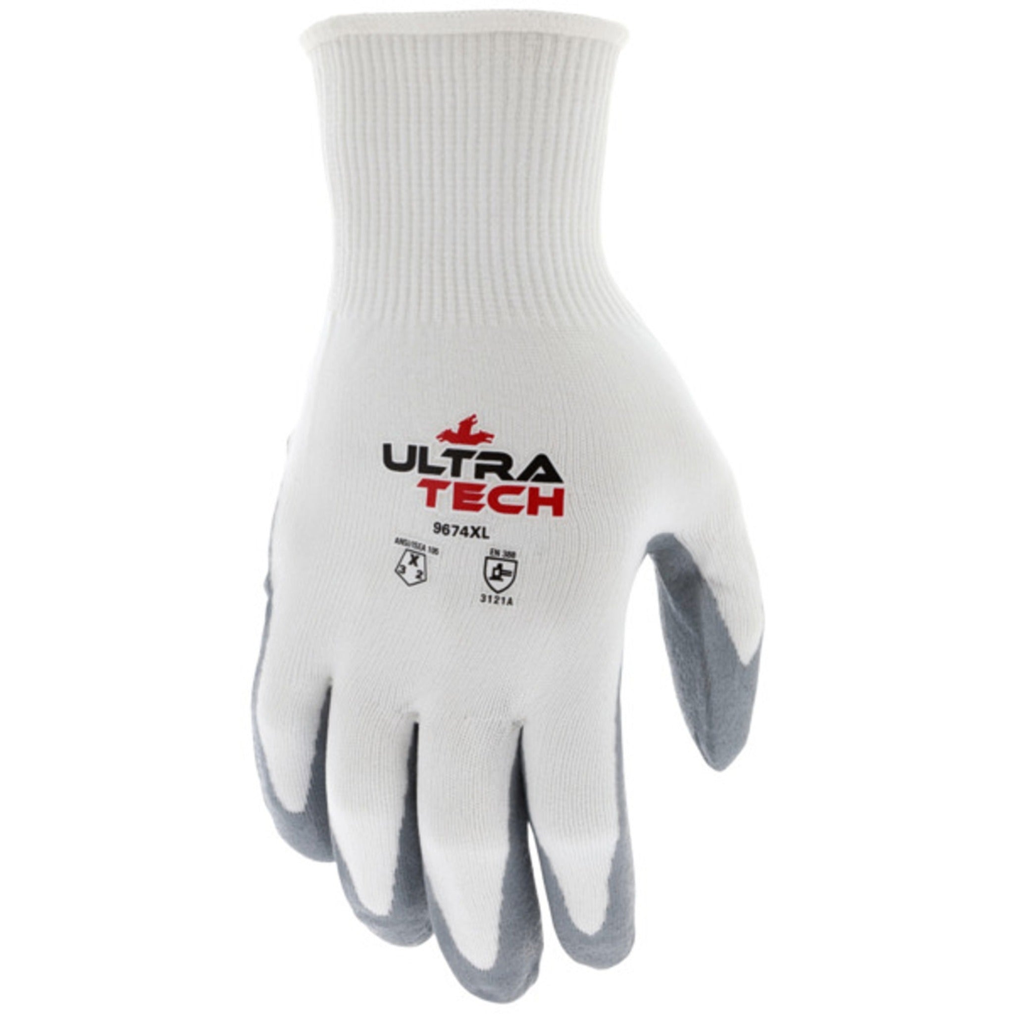 MCR Safety NXG 9674 Work Gloves, DOrsal View