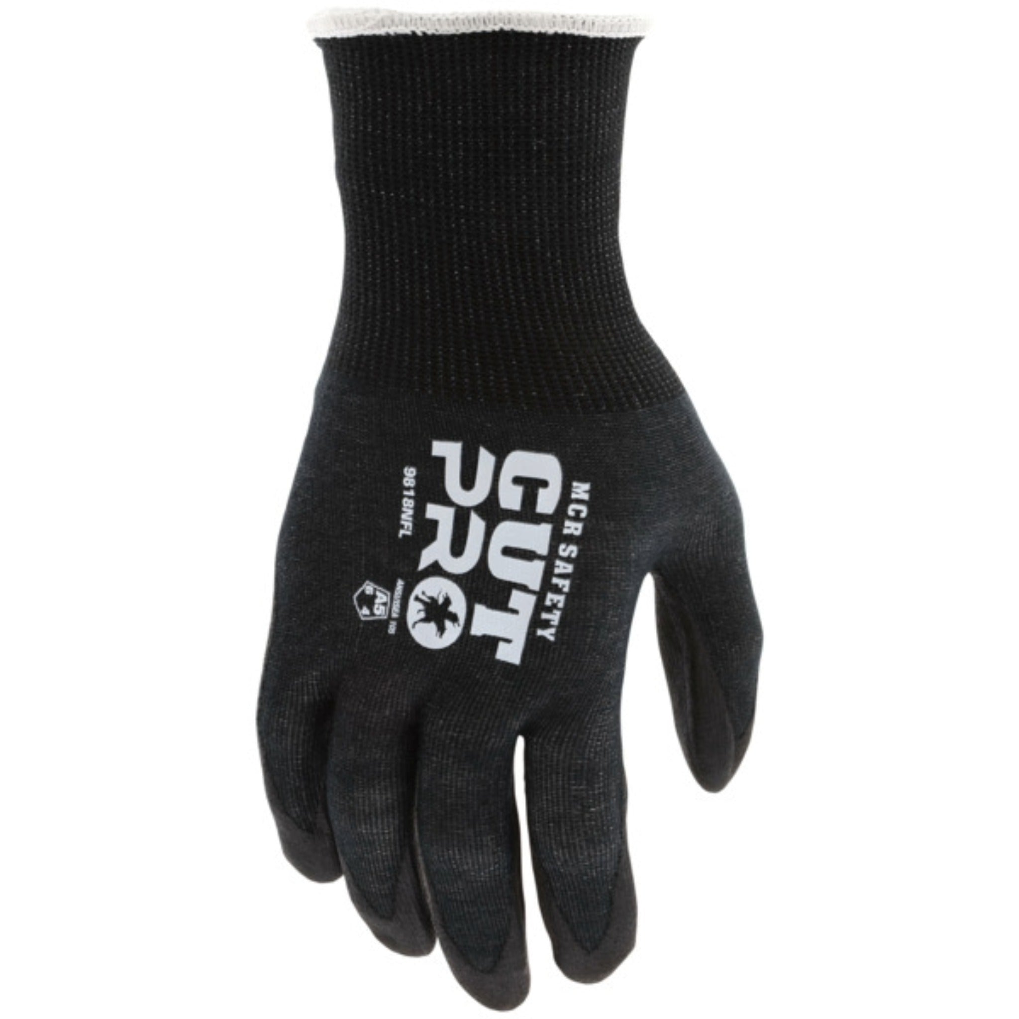 MCR Safety CutPro 9818NF Work Gloves, Dorsal View
