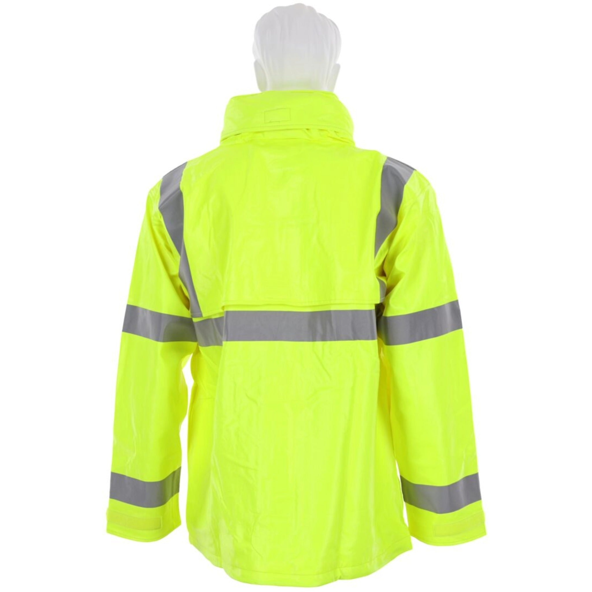 MCR Safety Big Jake 2 BJ238JH Rain Jacket, Back View