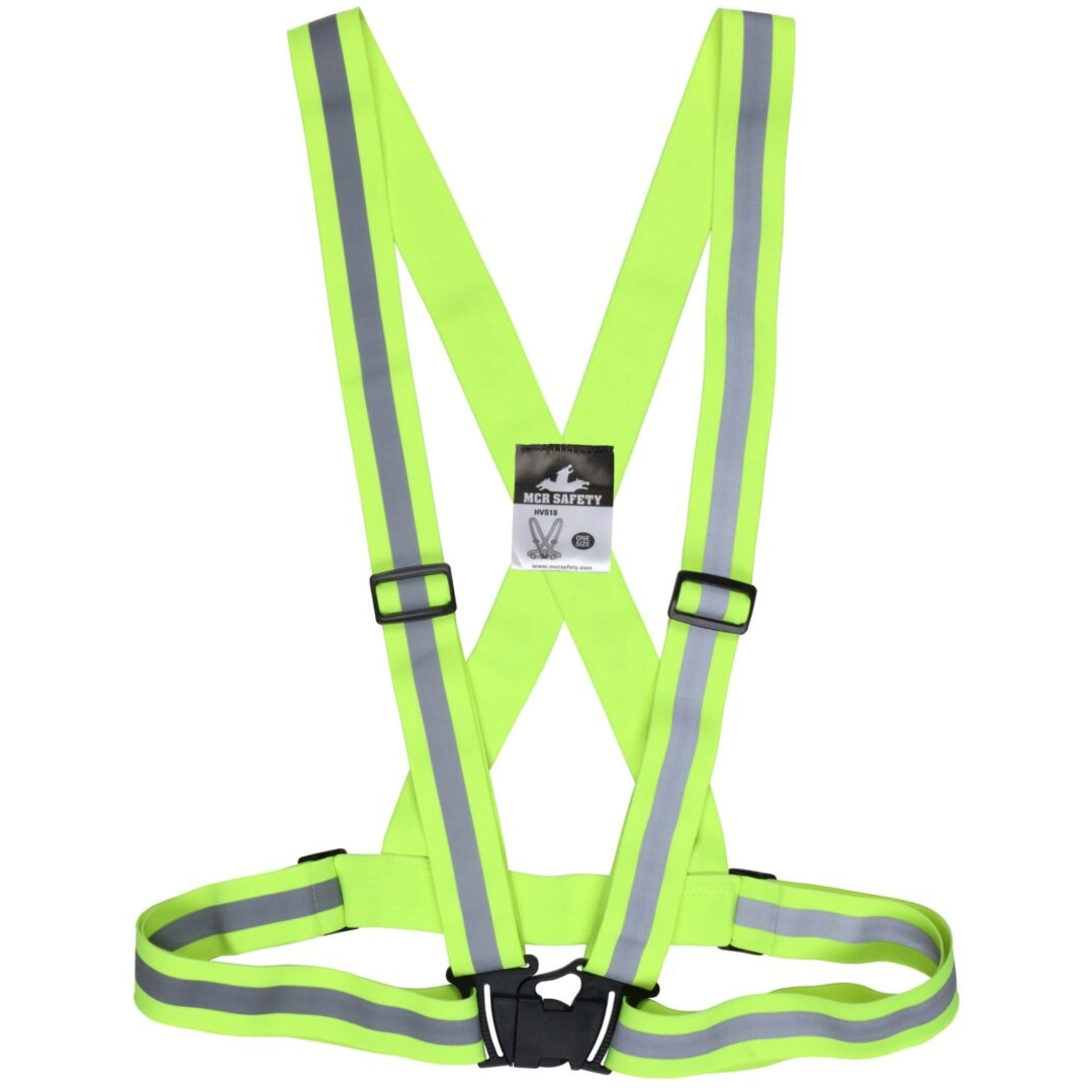 MCR Safety HVS18 Adjustable Sash, Front View