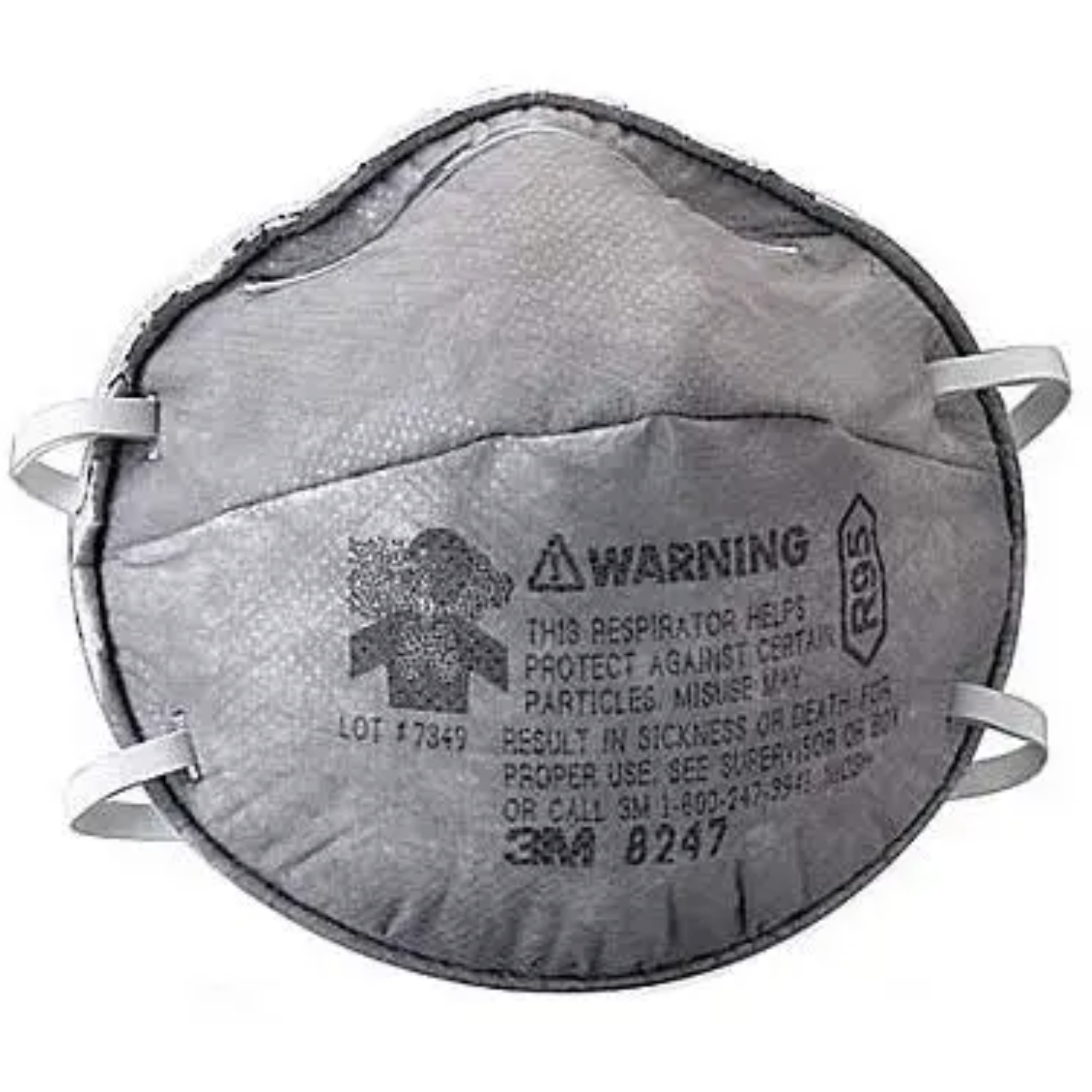 3M™ 8247 R95 Particulate Respirator, Box of 20