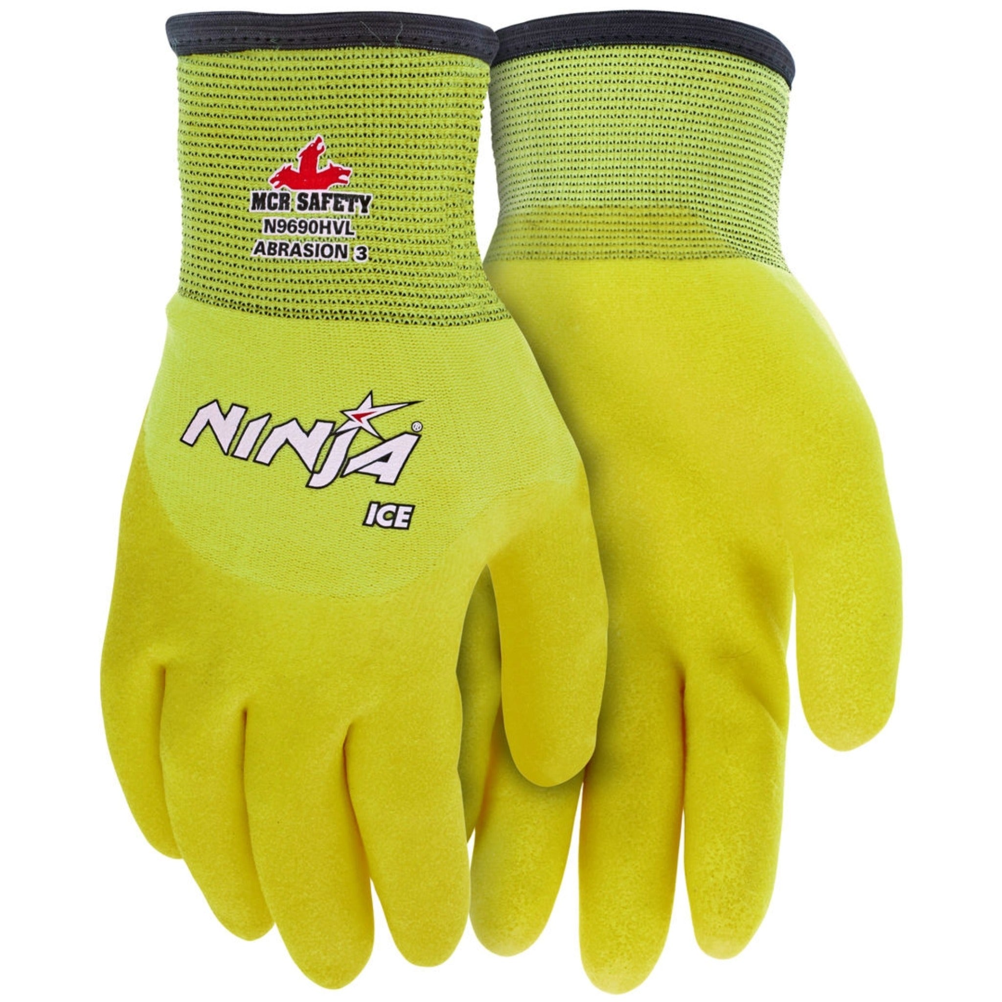 MCR Safety Ninja Ice N9690HV Work Gloves, Main Image