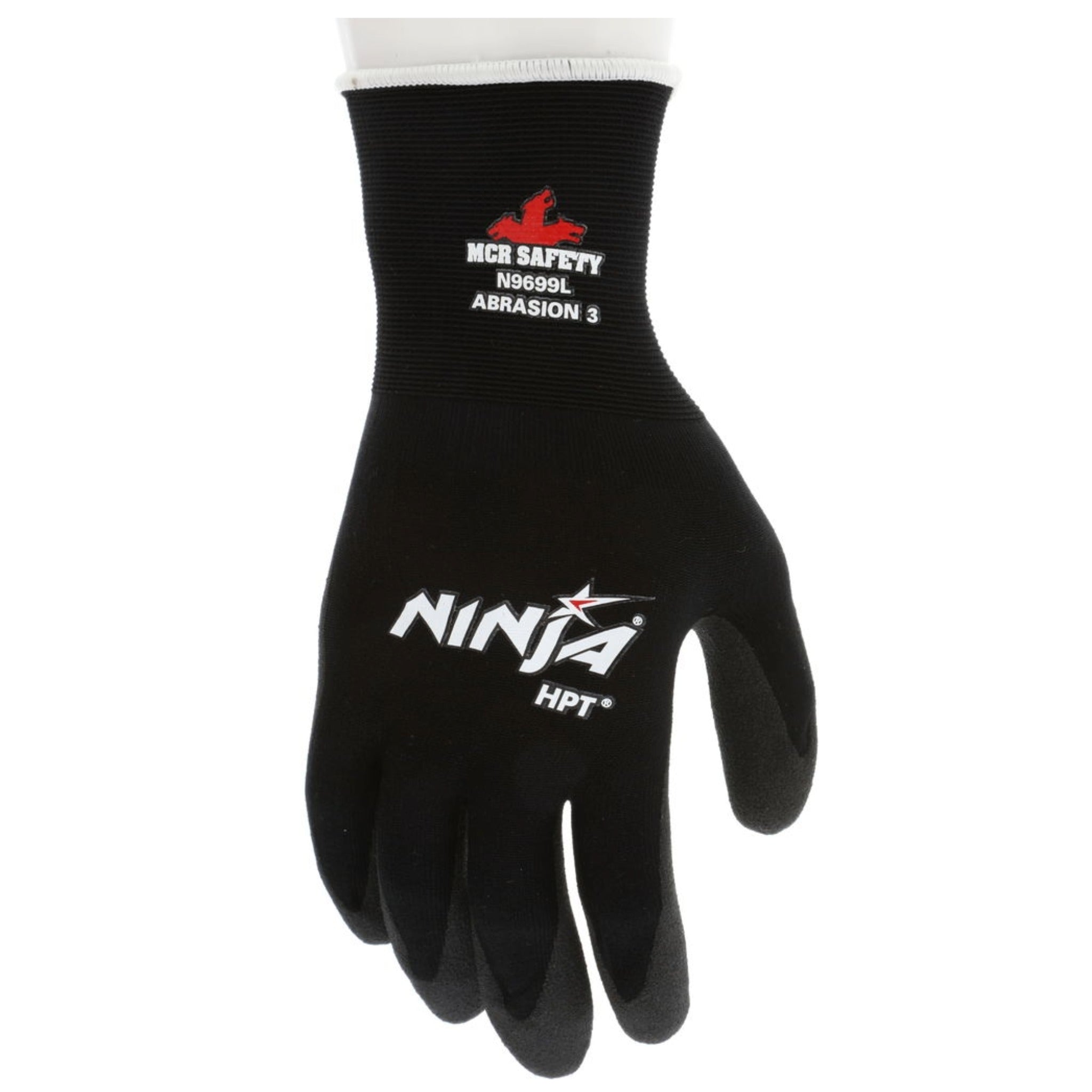 MCR Safety Ninja N9699 Work Gloves, Dorsal View