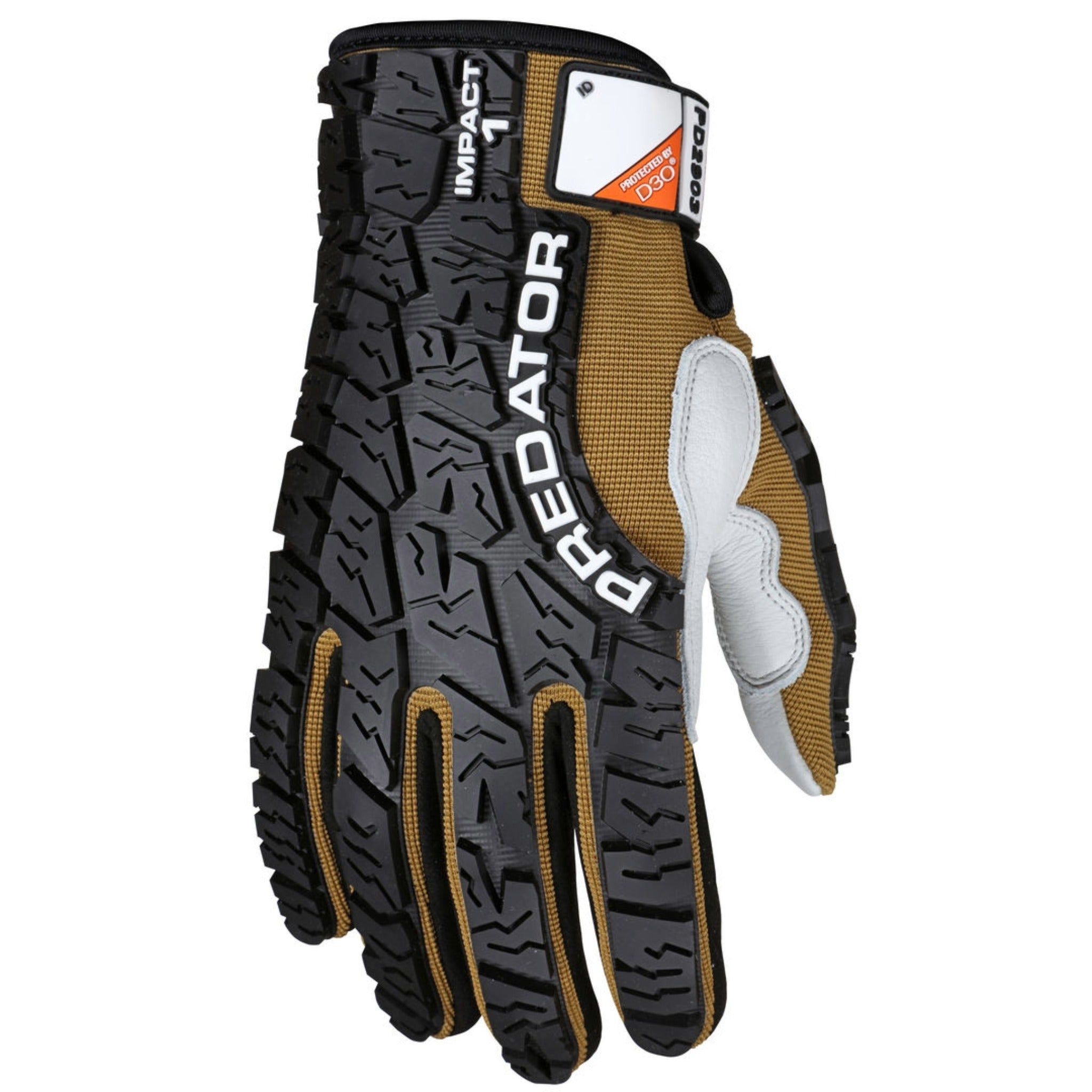 MCR Safety Predator PD2903 Work Gloves, Dorsal View