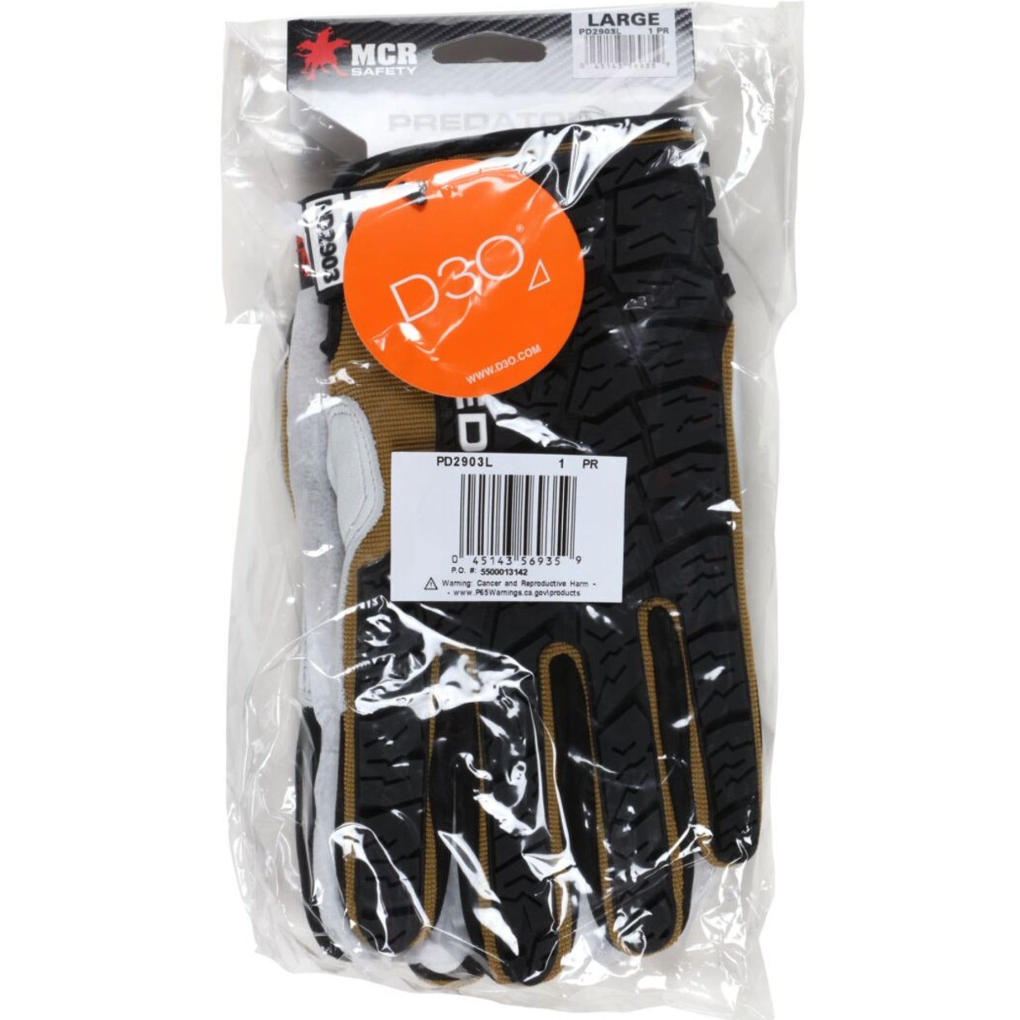 MCR Safety Predator PD2903 Work Gloves, Packaging2
