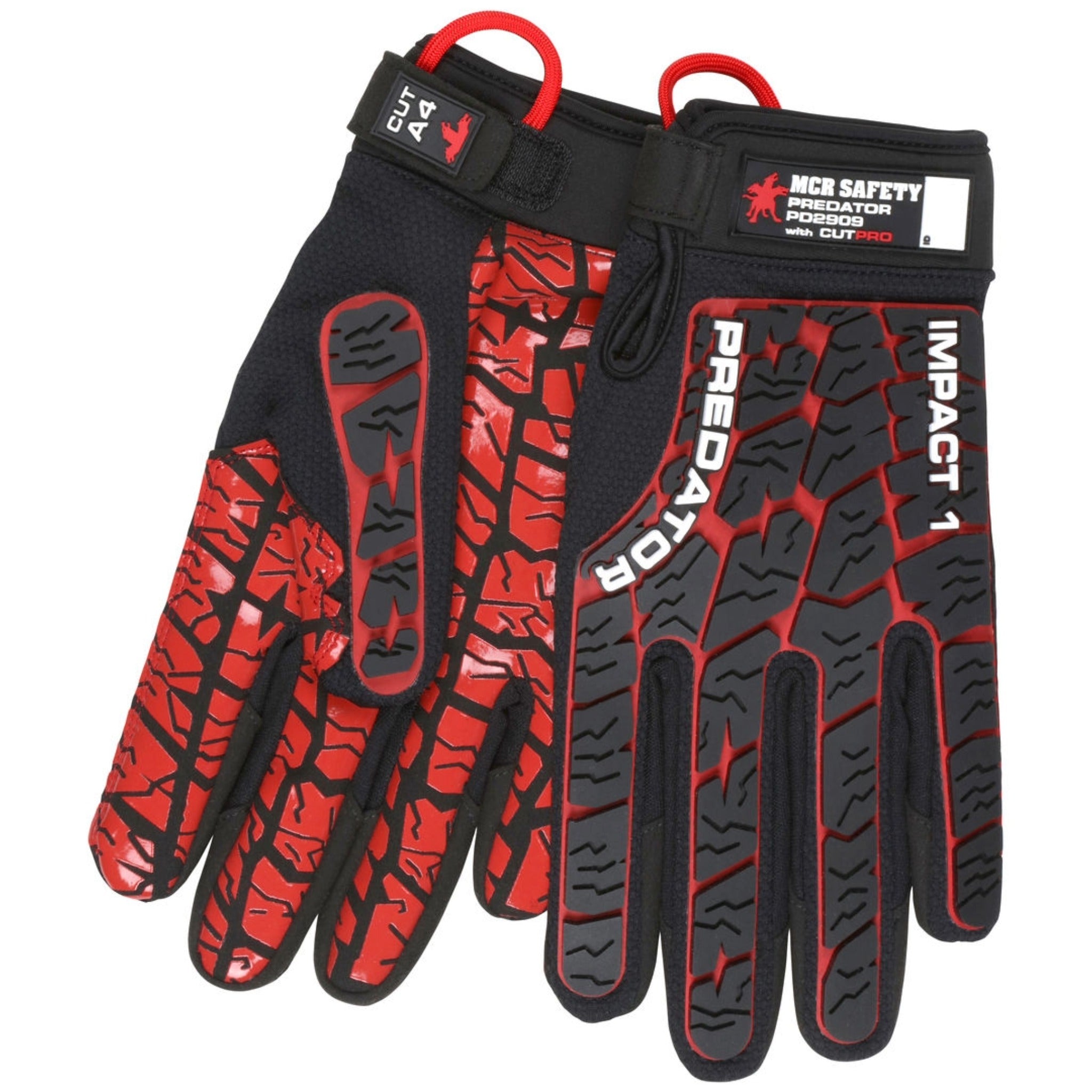 MCR Safety Predator Mechanics PD2909 Work Gloves, Pair