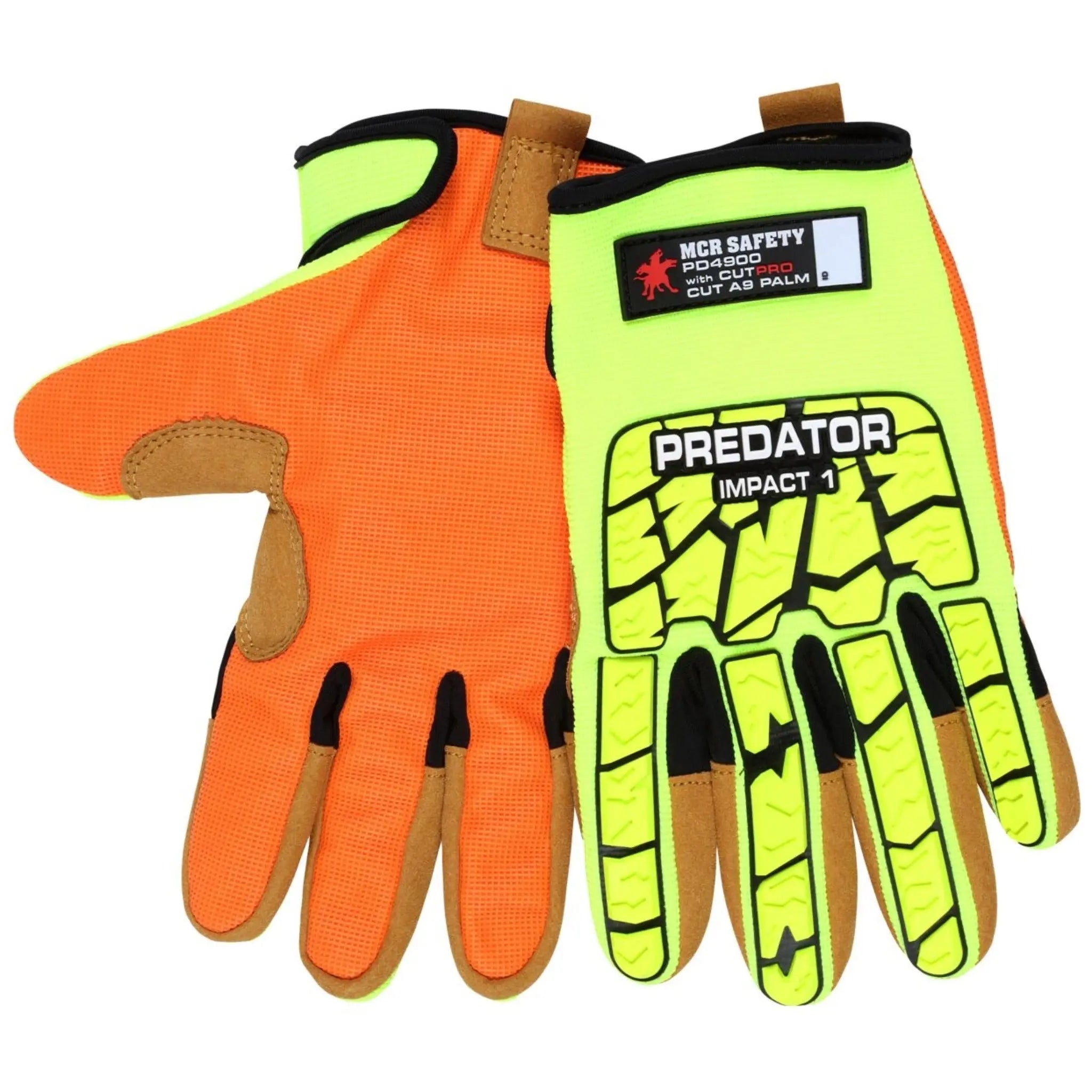 MCR Safety Predator PD4900 Work Gloves, Pair
