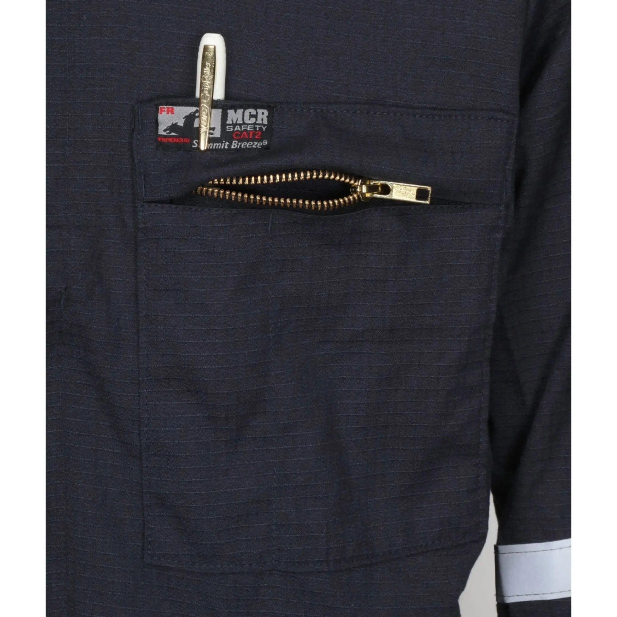 MCR Safety Summit Breeze SBC1012 Coverall, Pocket4