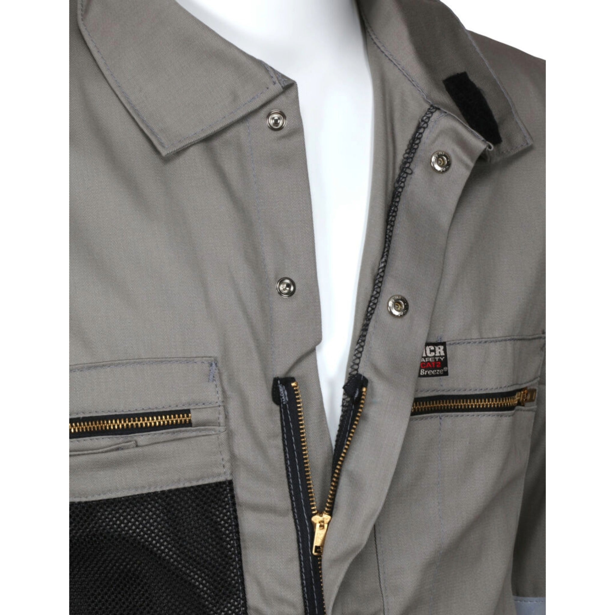 MCR Safety Summit Breeze SBC2011 Coverall, Zipper_Front